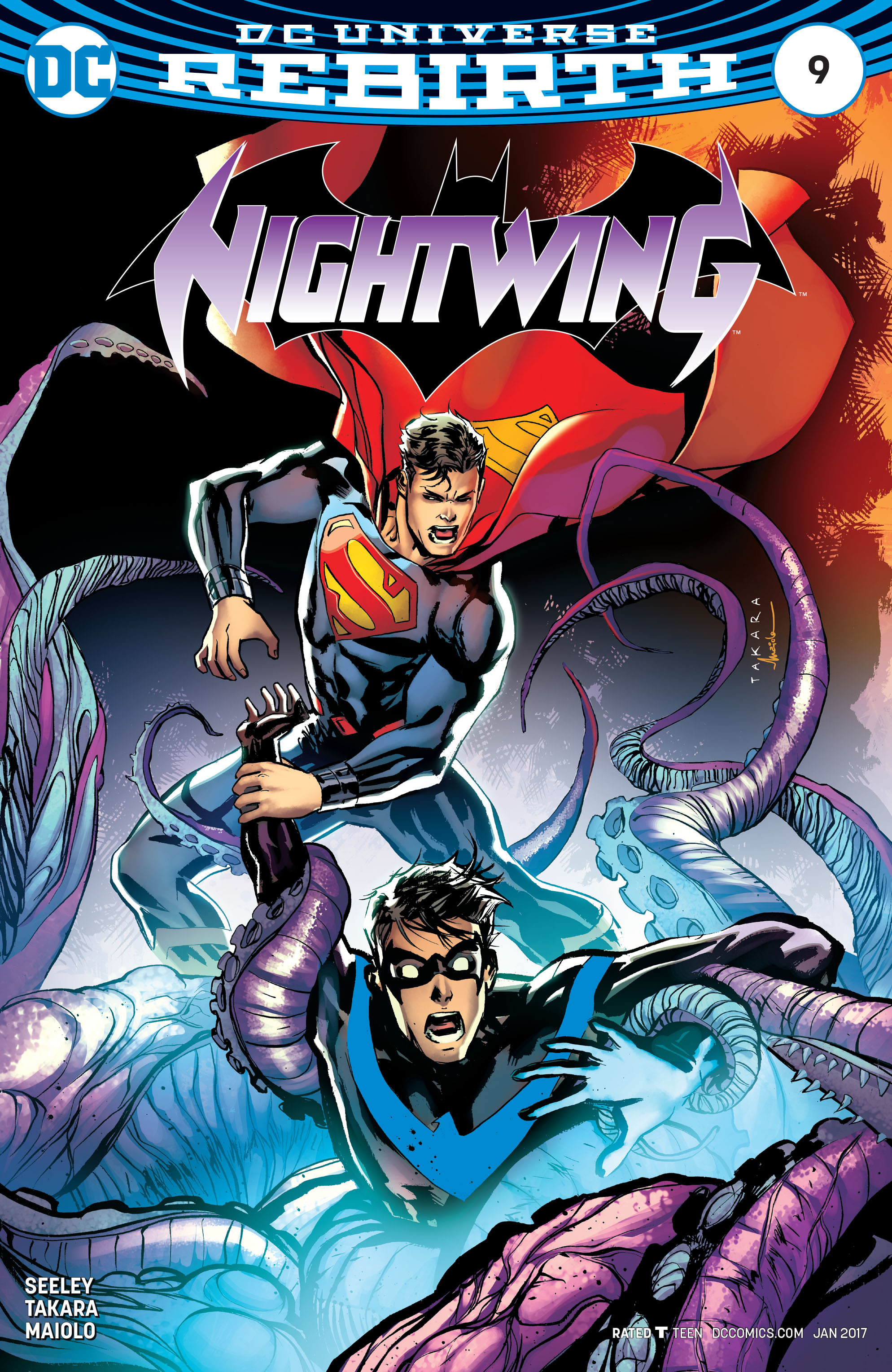 Read online Nightwing (2016) comic -  Issue #9 - 1