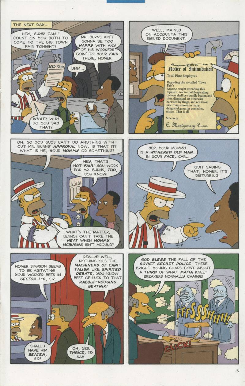 Read online Simpsons Comics comic -  Issue #67 - 14
