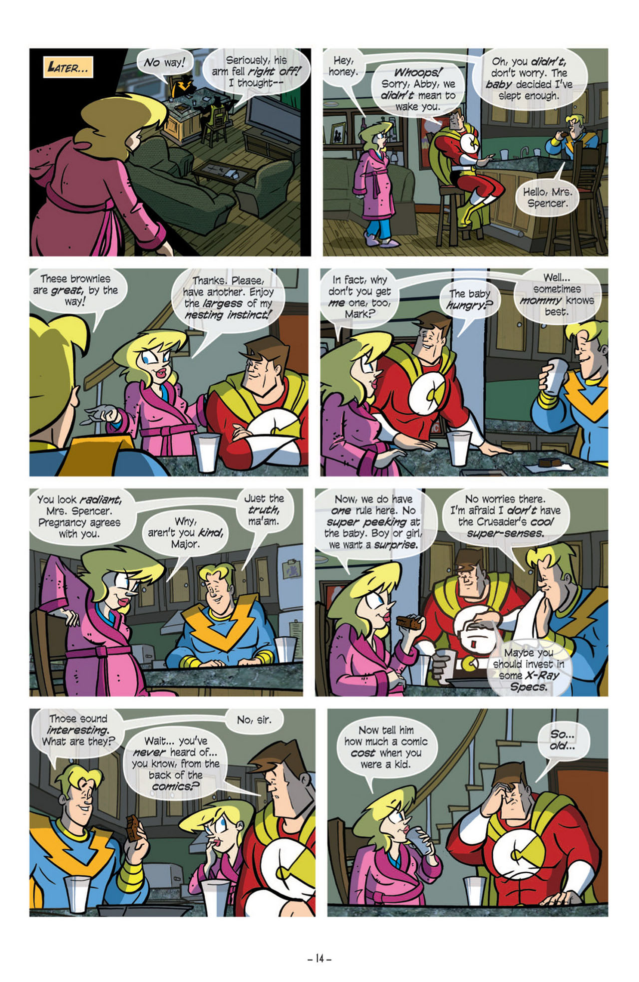 Read online Love and Capes: What to Expect comic -  Issue #6 - 16