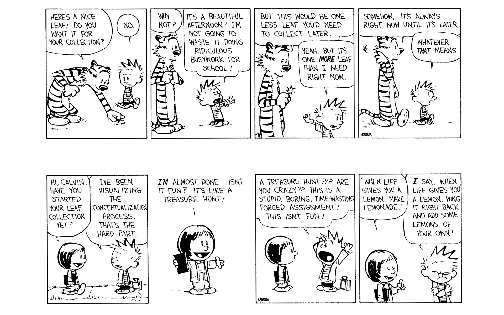 Read online Calvin and Hobbes comic -  Issue #11 - 113