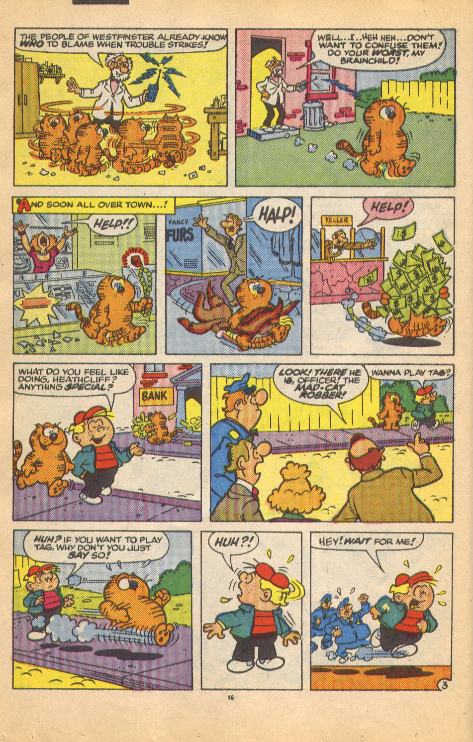 Read online Heathcliff's Funhouse comic -  Issue #7 - 13