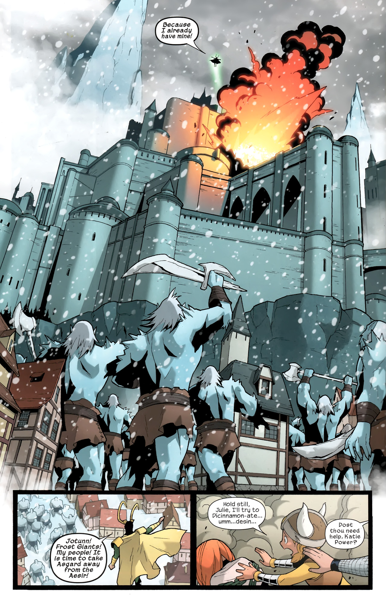 Read online Thor and the Warriors Four comic -  Issue #4 - 8