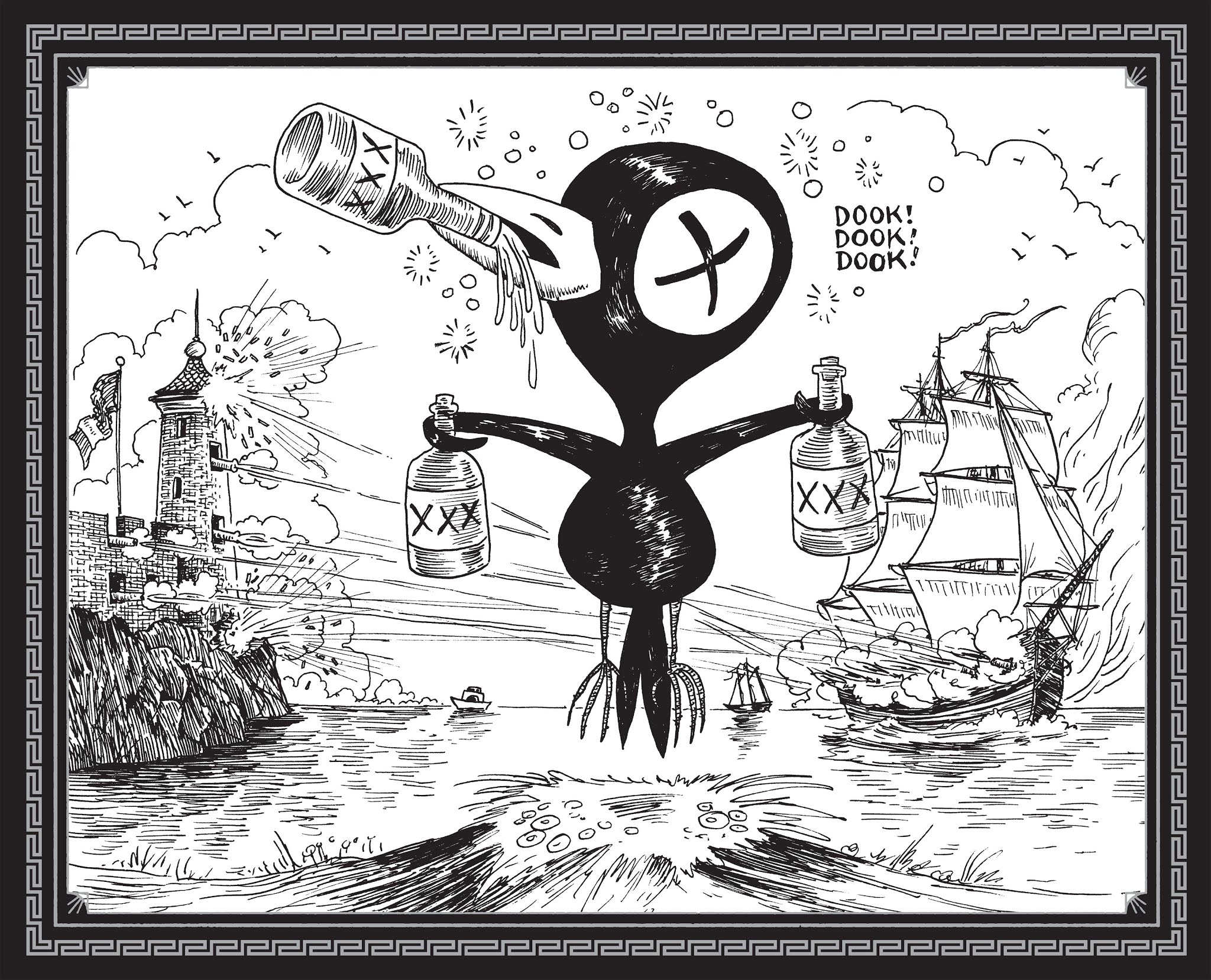 Read online Drinky Crow Drinks Again comic -  Issue # TPB - 121