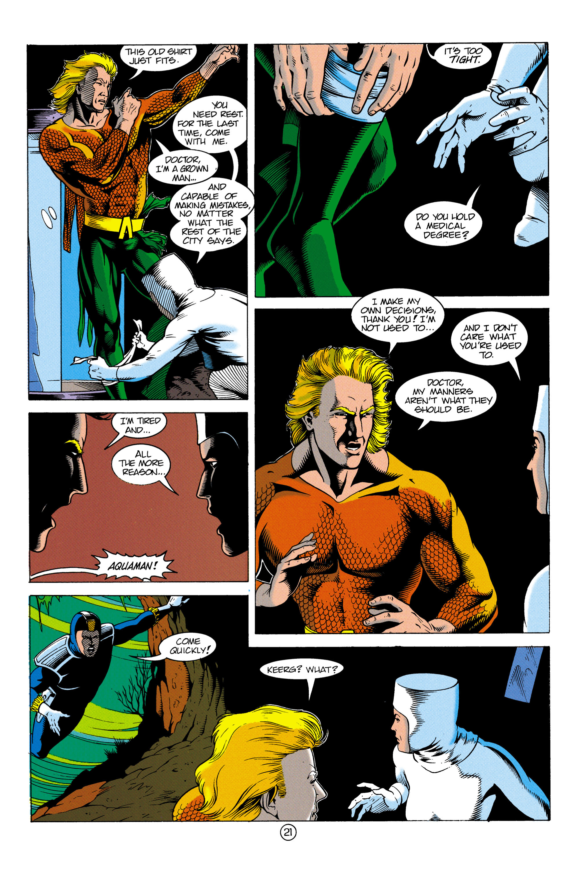 Aquaman (1991) Issue #3 #3 - English 22