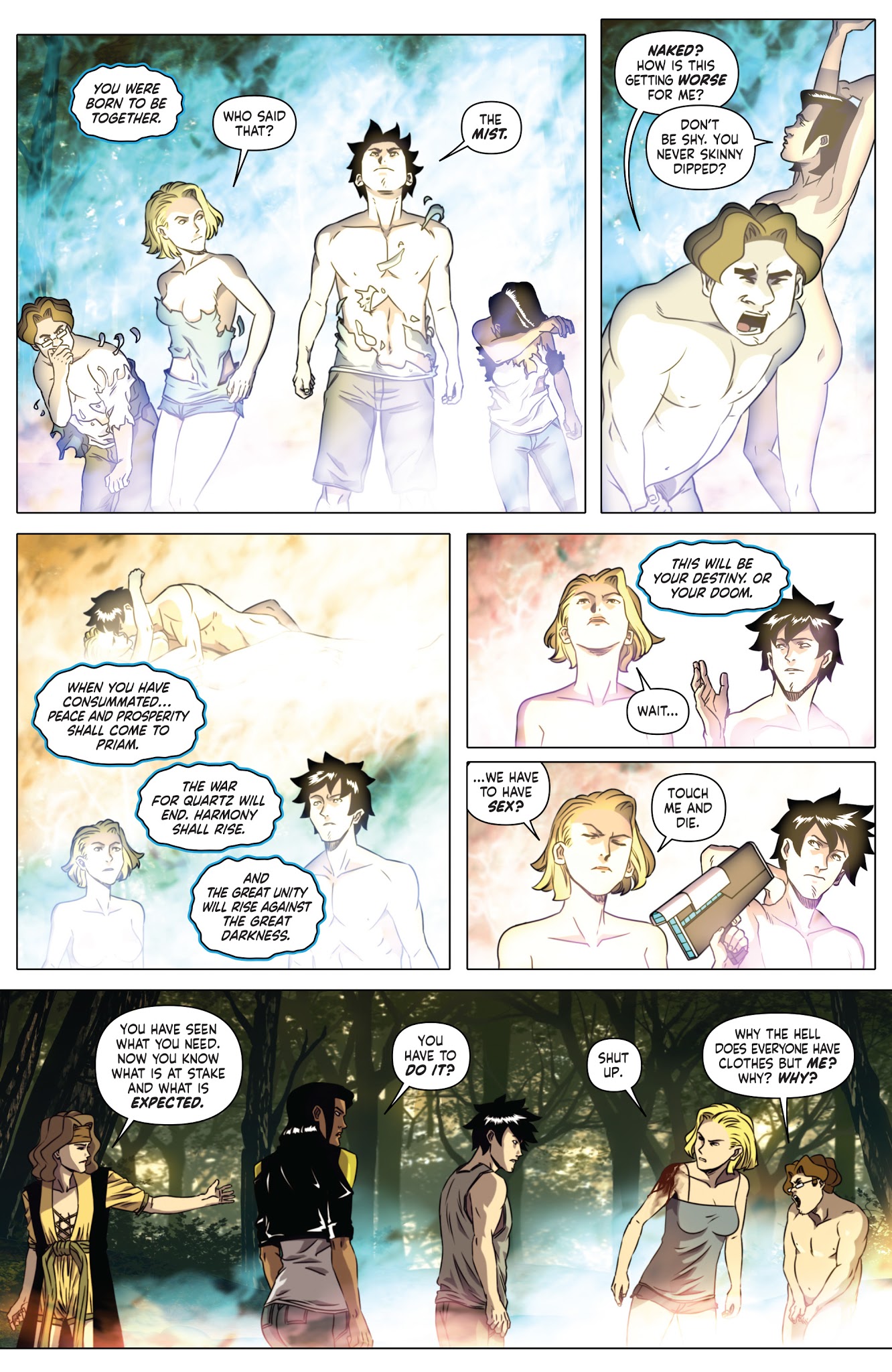 Read online Betrothed comic -  Issue #3 - 8