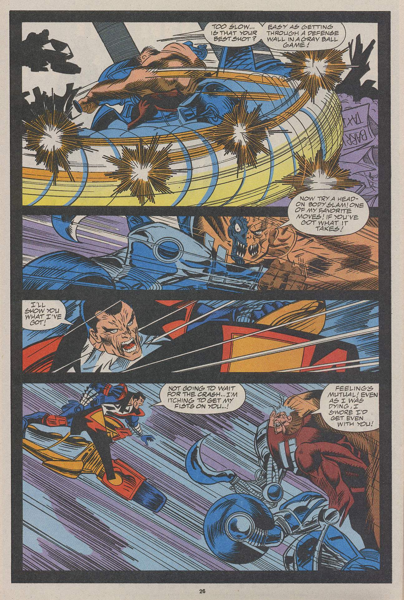 Read online Punisher 2099 comic -  Issue #10 - 22
