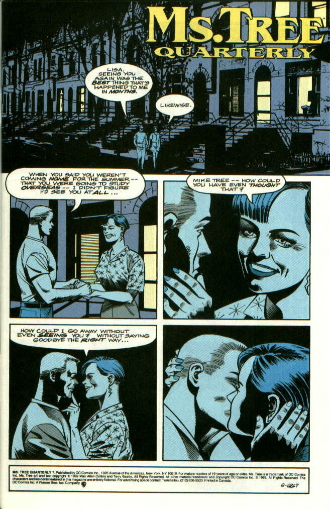 Read online Ms. Tree Quarterly comic -  Issue #7 - 2