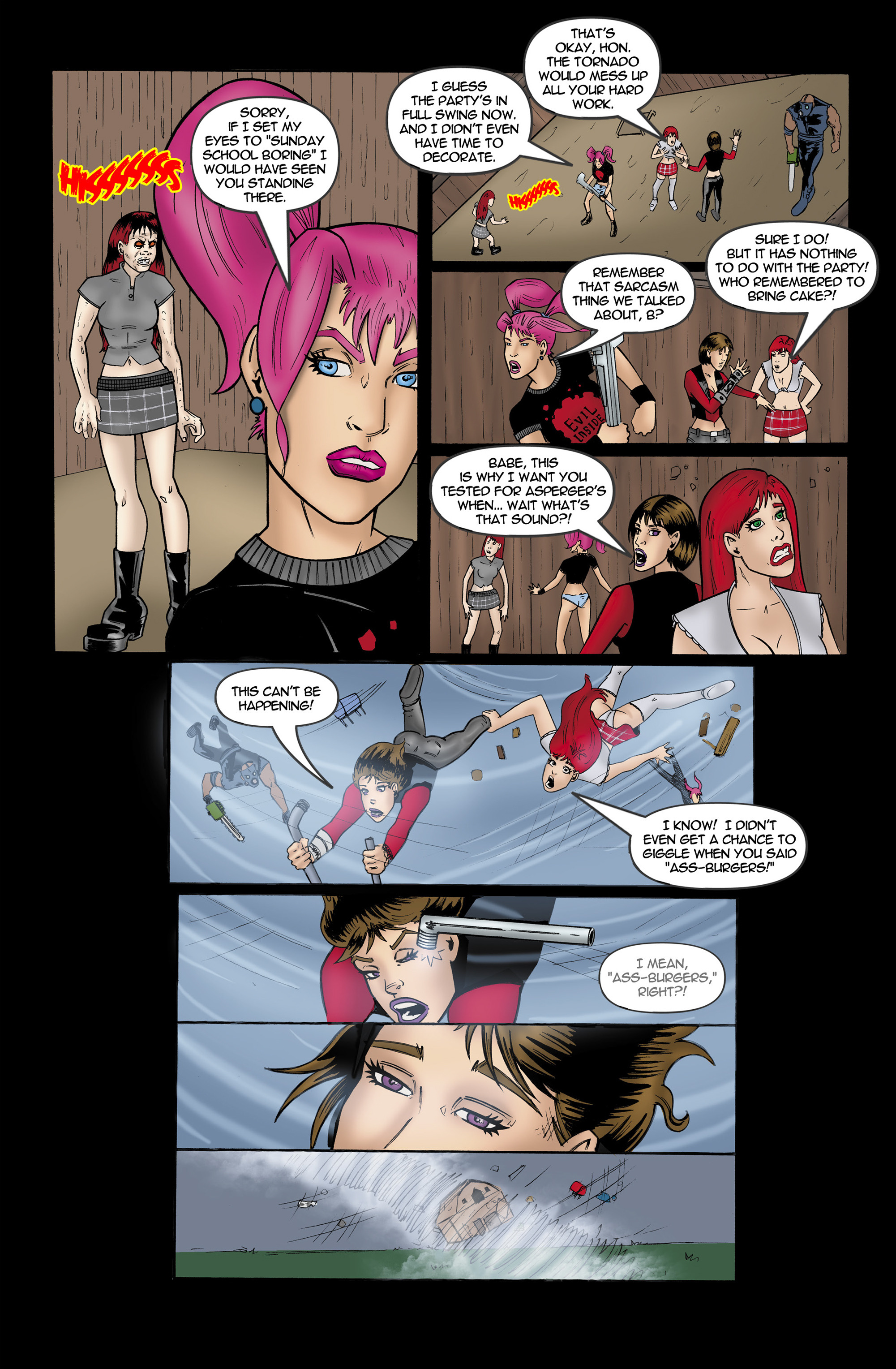 Read online Chaos Campus: Sorority Girls Vs. Zombies comic -  Issue #12 - 5
