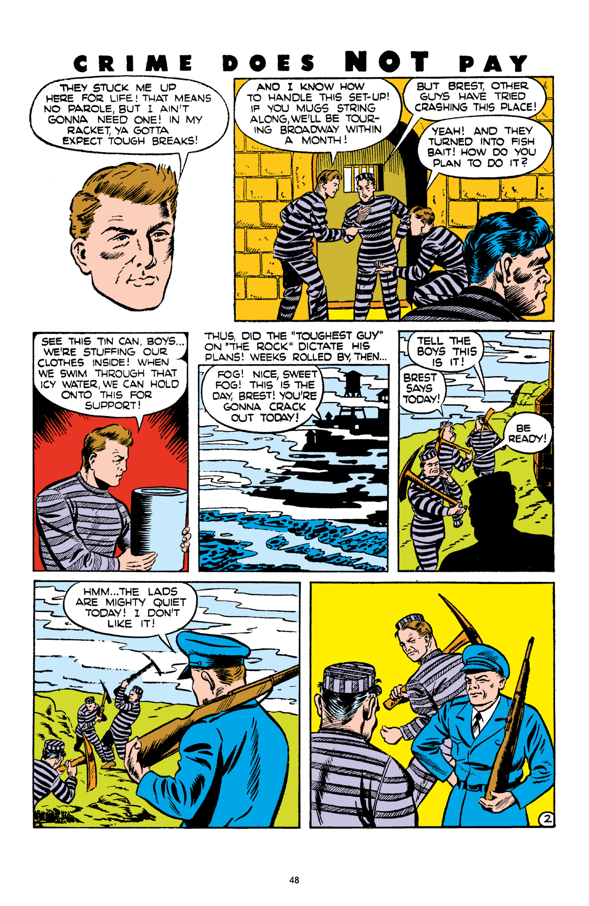 Read online Crime Does Not Pay Archives comic -  Issue # TPB 4 (Part 1) - 48