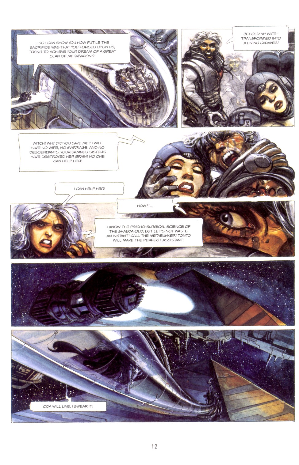 Read online The Metabarons comic -  Issue #8 - The Posession Of Oda - 13