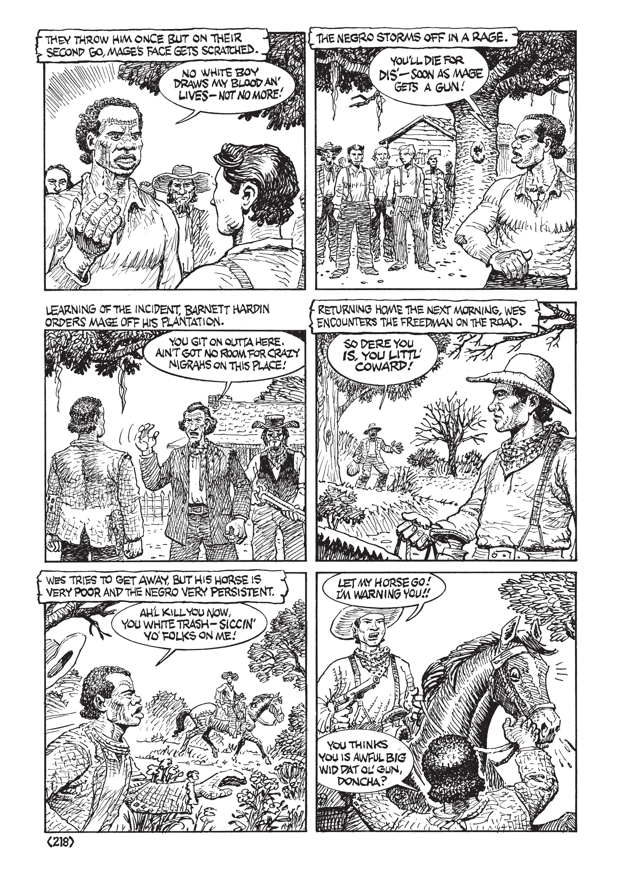 Read online Jack Jackson's American History: Los Tejanos and Lost Cause comic -  Issue # TPB (Part 3) - 16