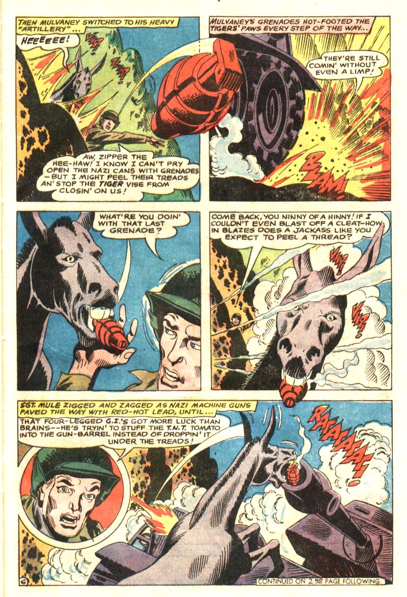 Read online Star Spangled War Stories (1952) comic -  Issue #136 - 23