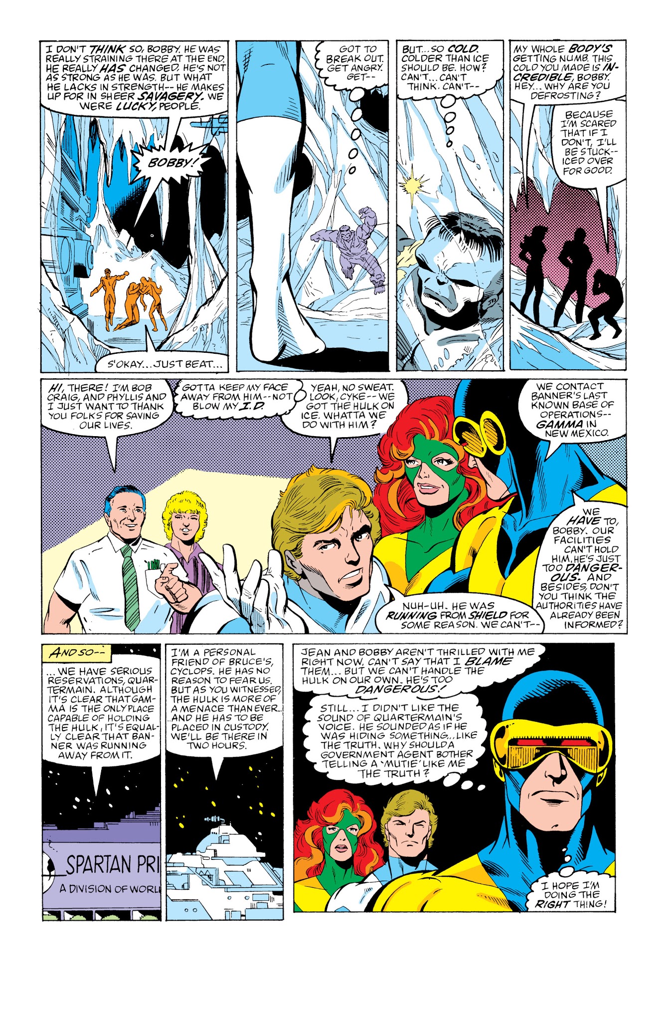 Read online Hulk Visionaries: Peter David comic -  Issue # TPB 1 - 141