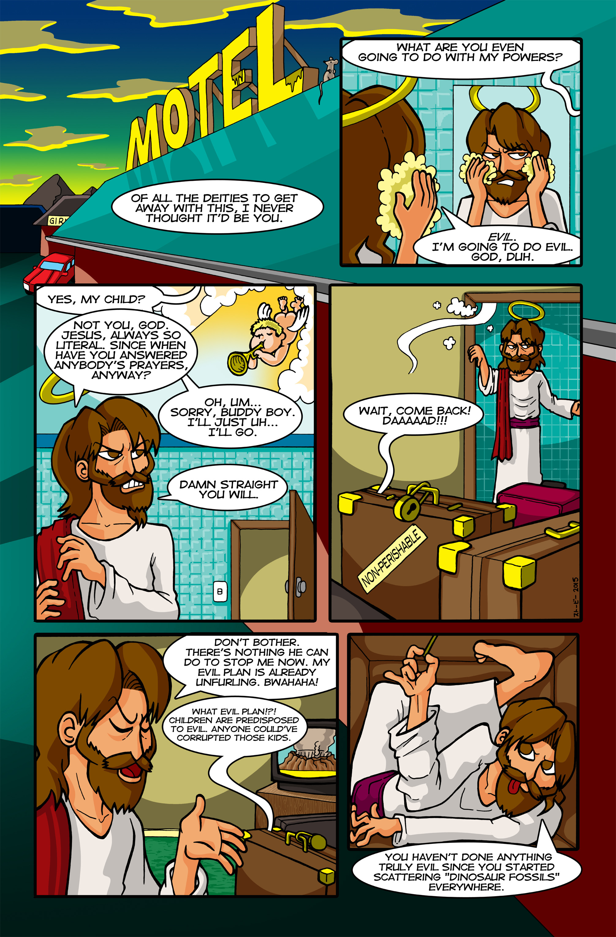 Read online Evil Jesus comic -  Issue #1 - 15
