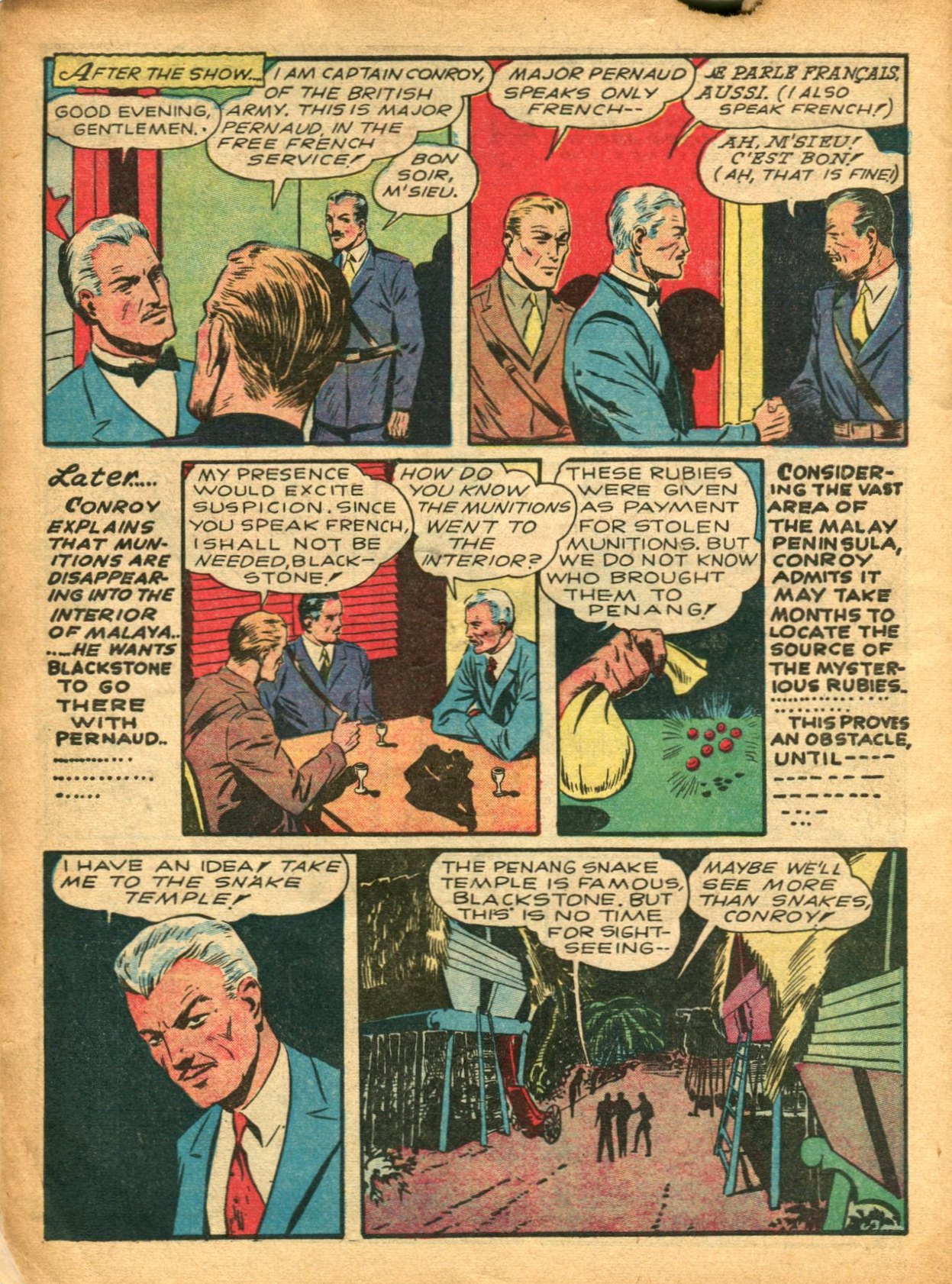 Read online Super-Magician Comics comic -  Issue #5 - 8