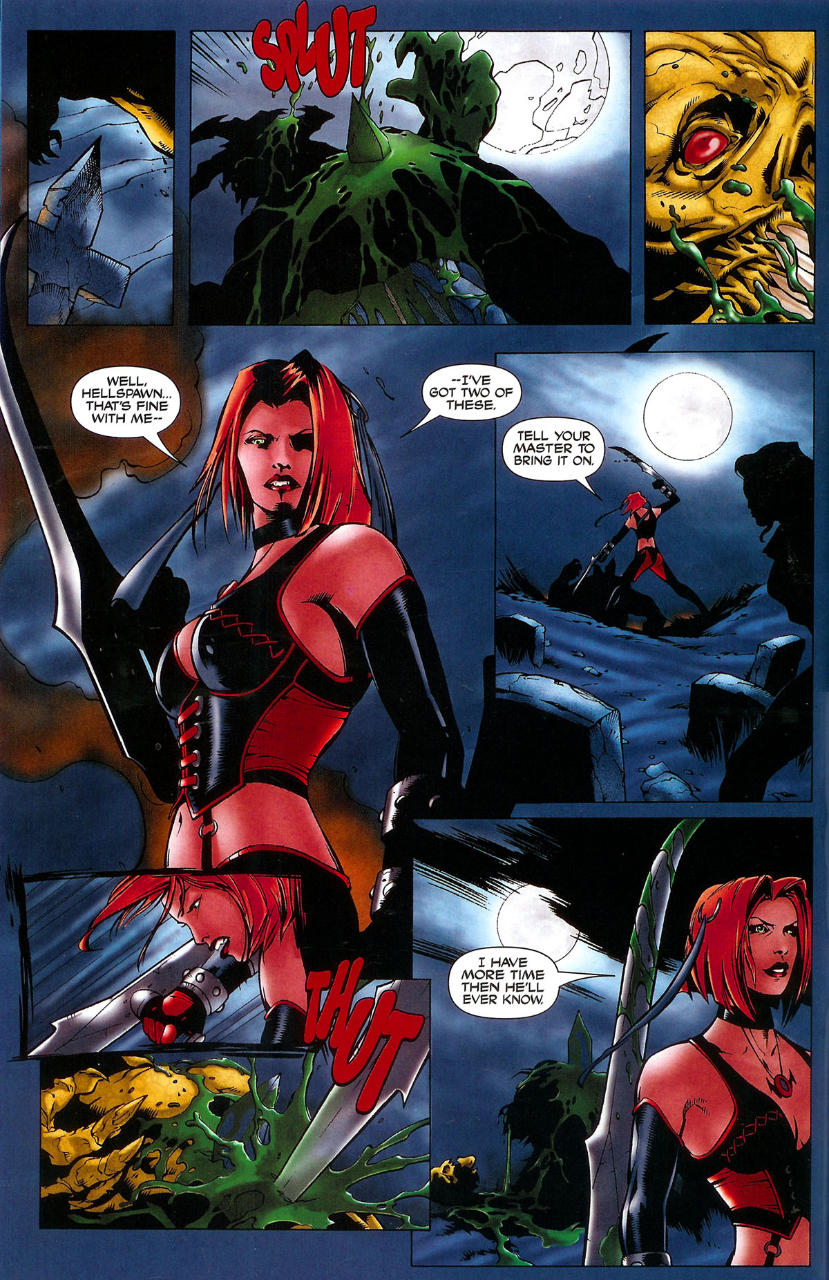 Read online BloodRayne: Dark Soul comic -  Issue # Full - 7