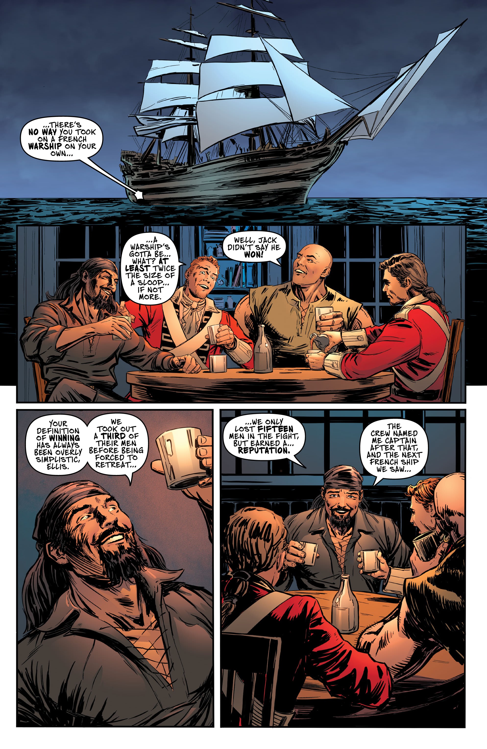 Read online A Man Among Ye comic -  Issue #7 - 8