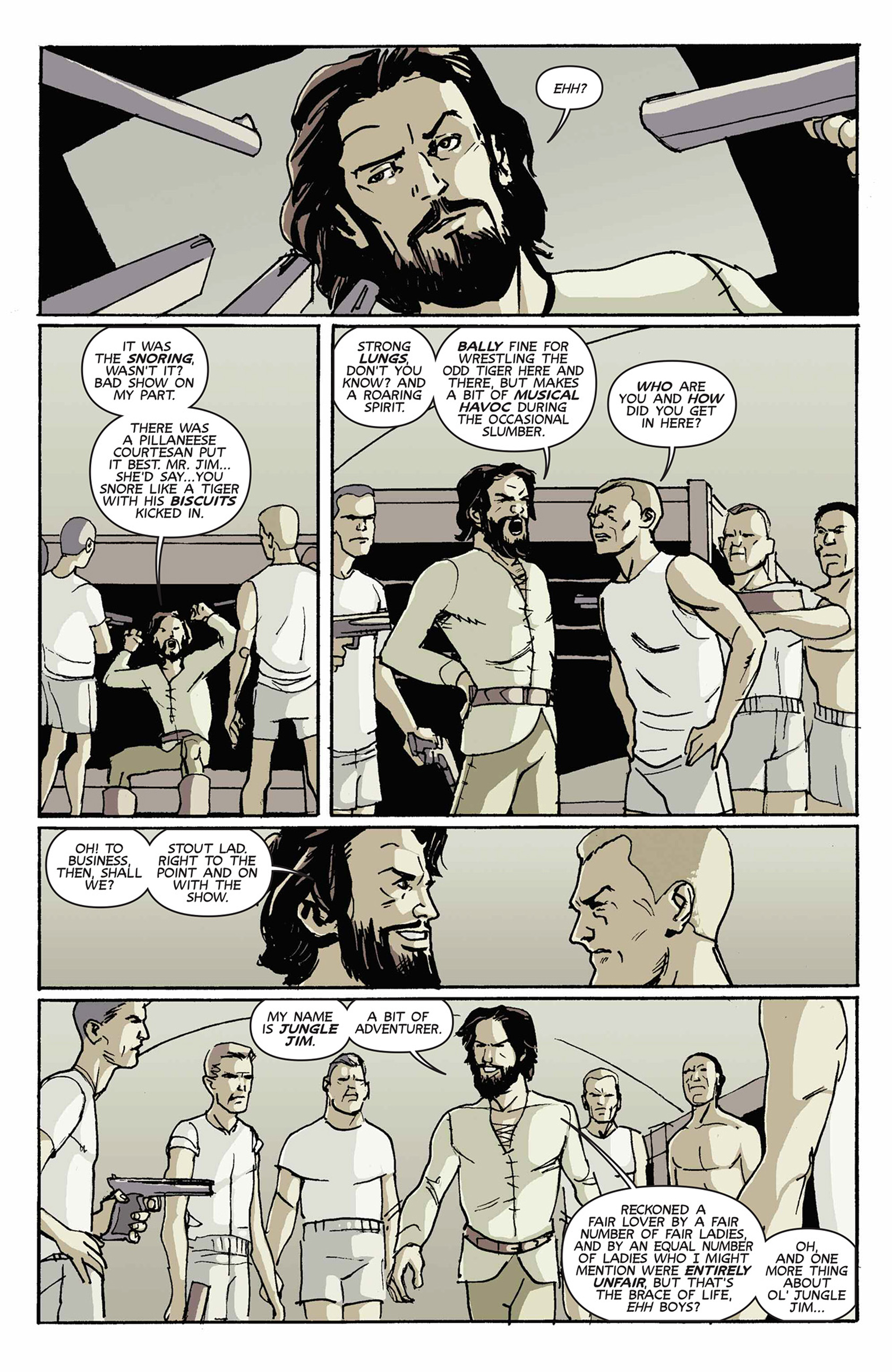 Read online King: Jungle Jim comic -  Issue #3 - 8