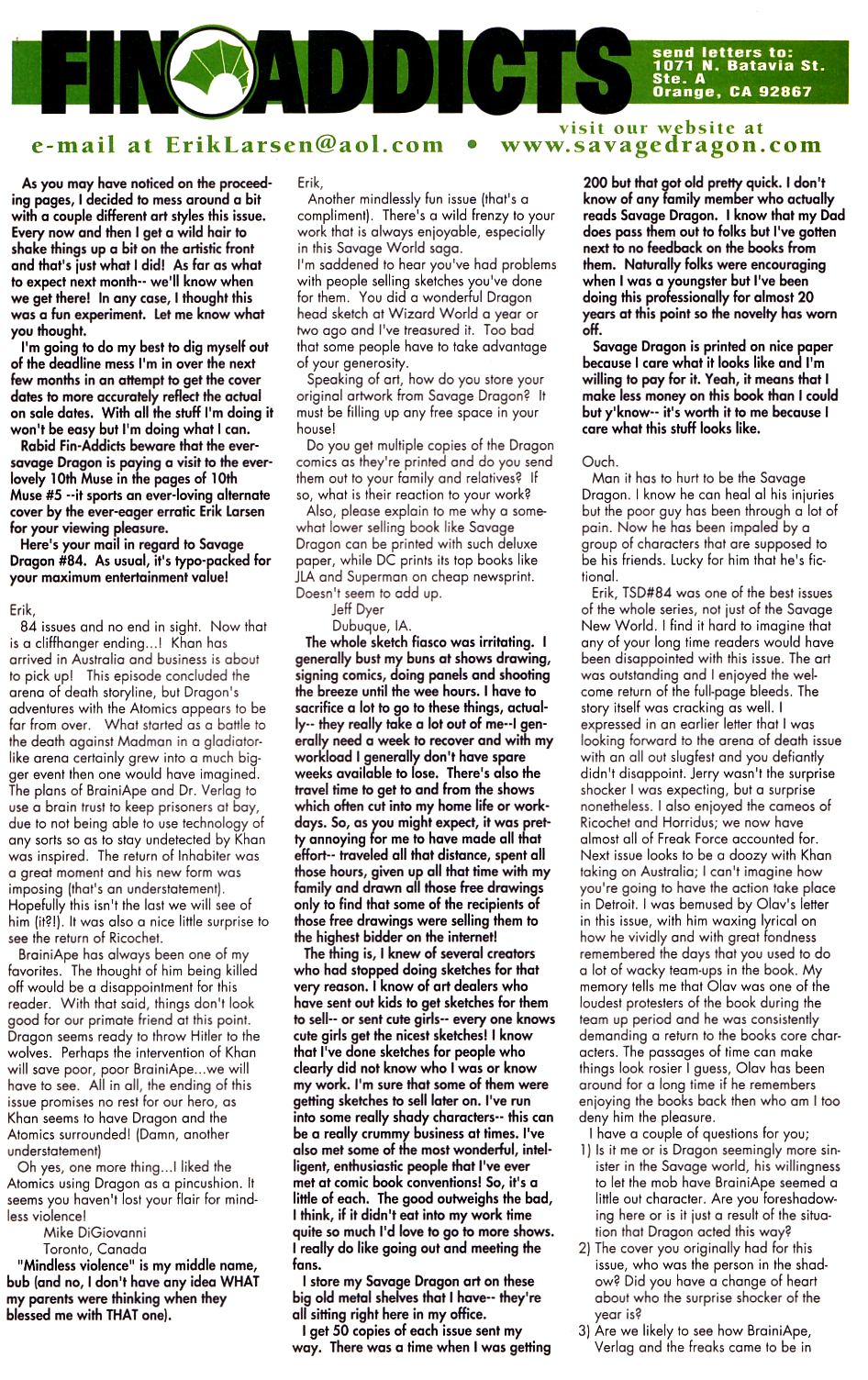 Read online The Savage Dragon (1993) comic -  Issue #86 - 24