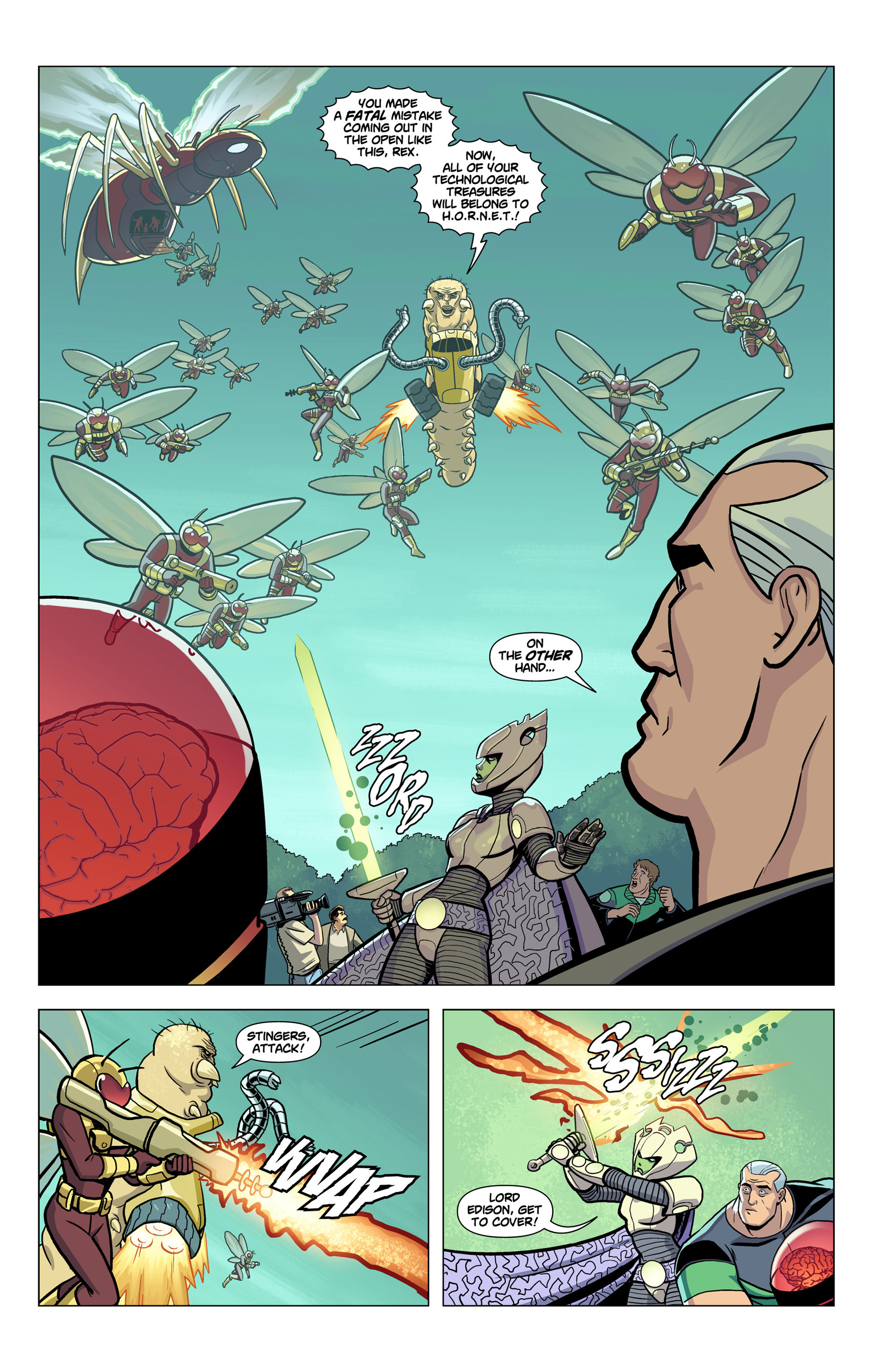 Read online Edison Rex comic -  Issue #5 - 7