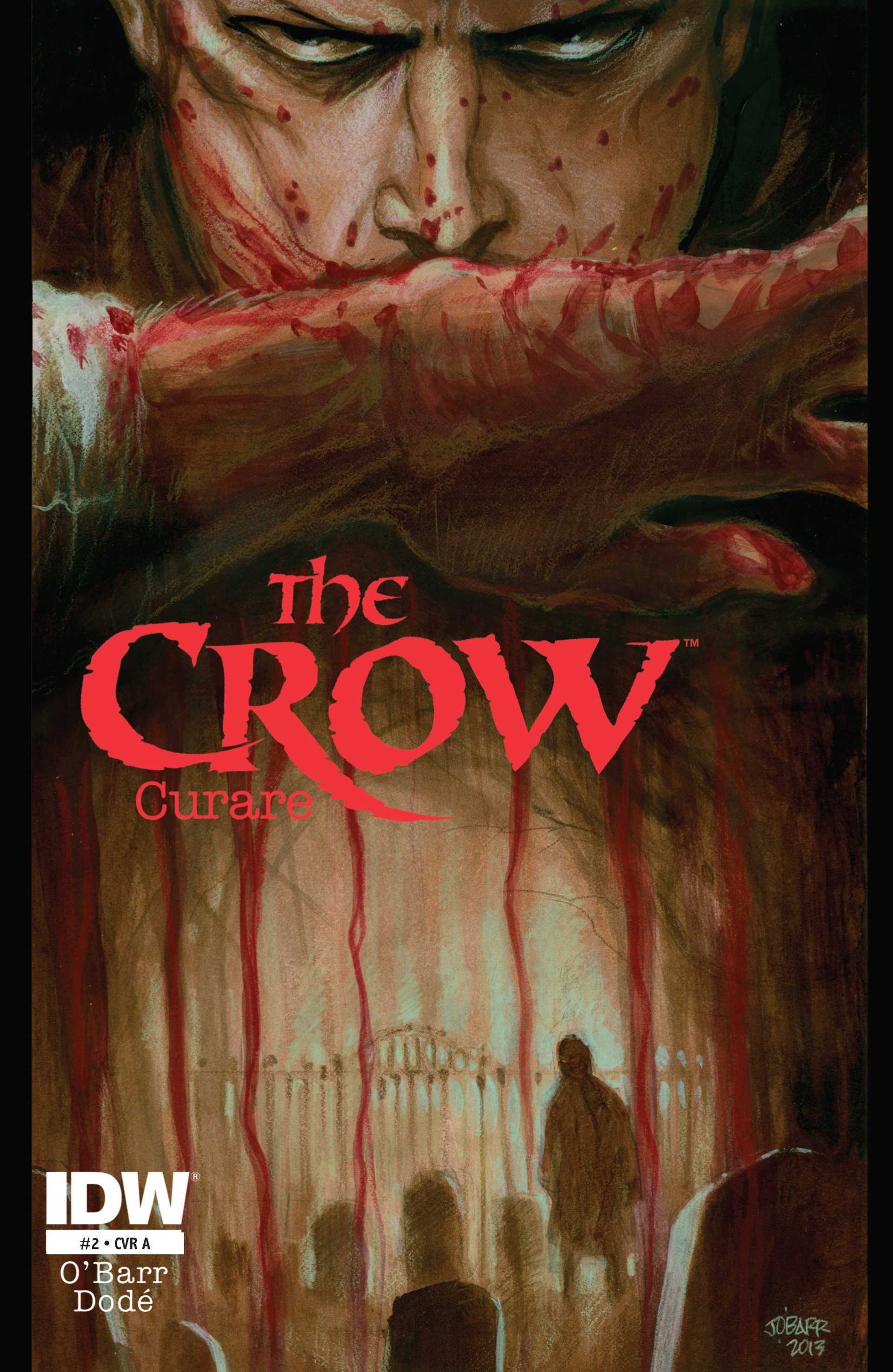 Read online The Crow: Curare comic -  Issue #2 - 1