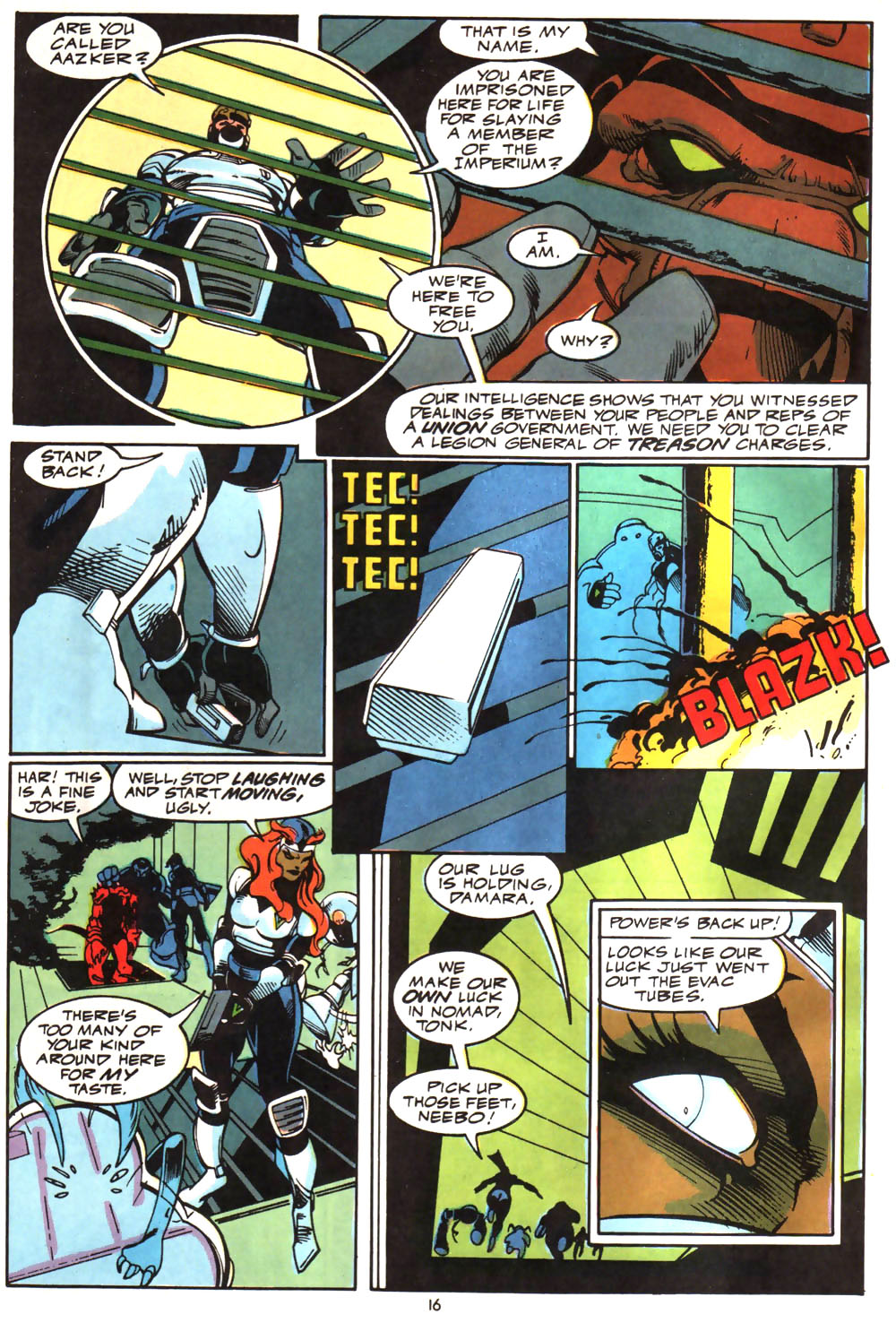 Read online Alien Legion (1987) comic -  Issue #11 - 18
