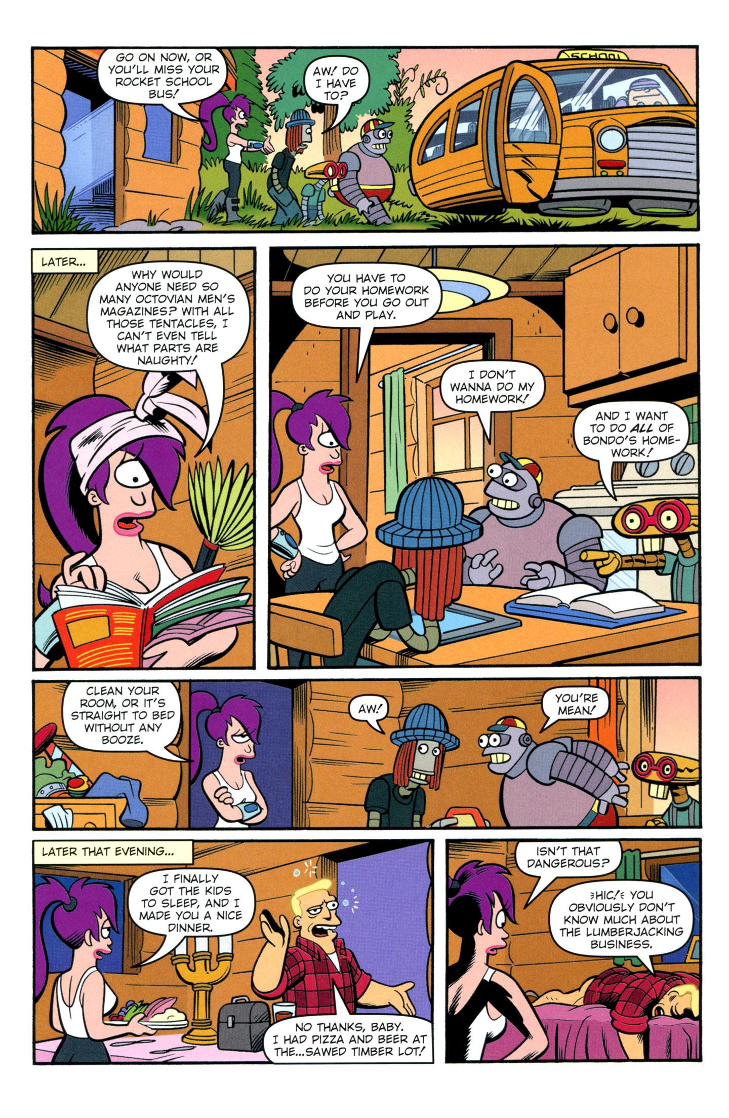 Read online Futurama Comics comic -  Issue #62 - 14