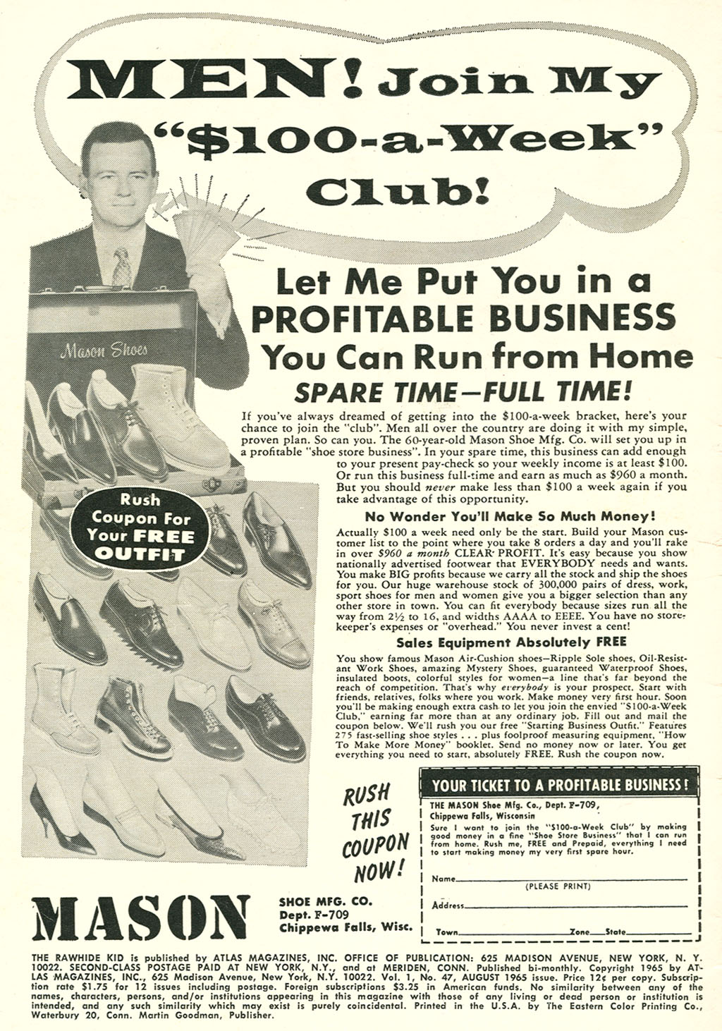 Read online The Rawhide Kid comic -  Issue #47 - 2