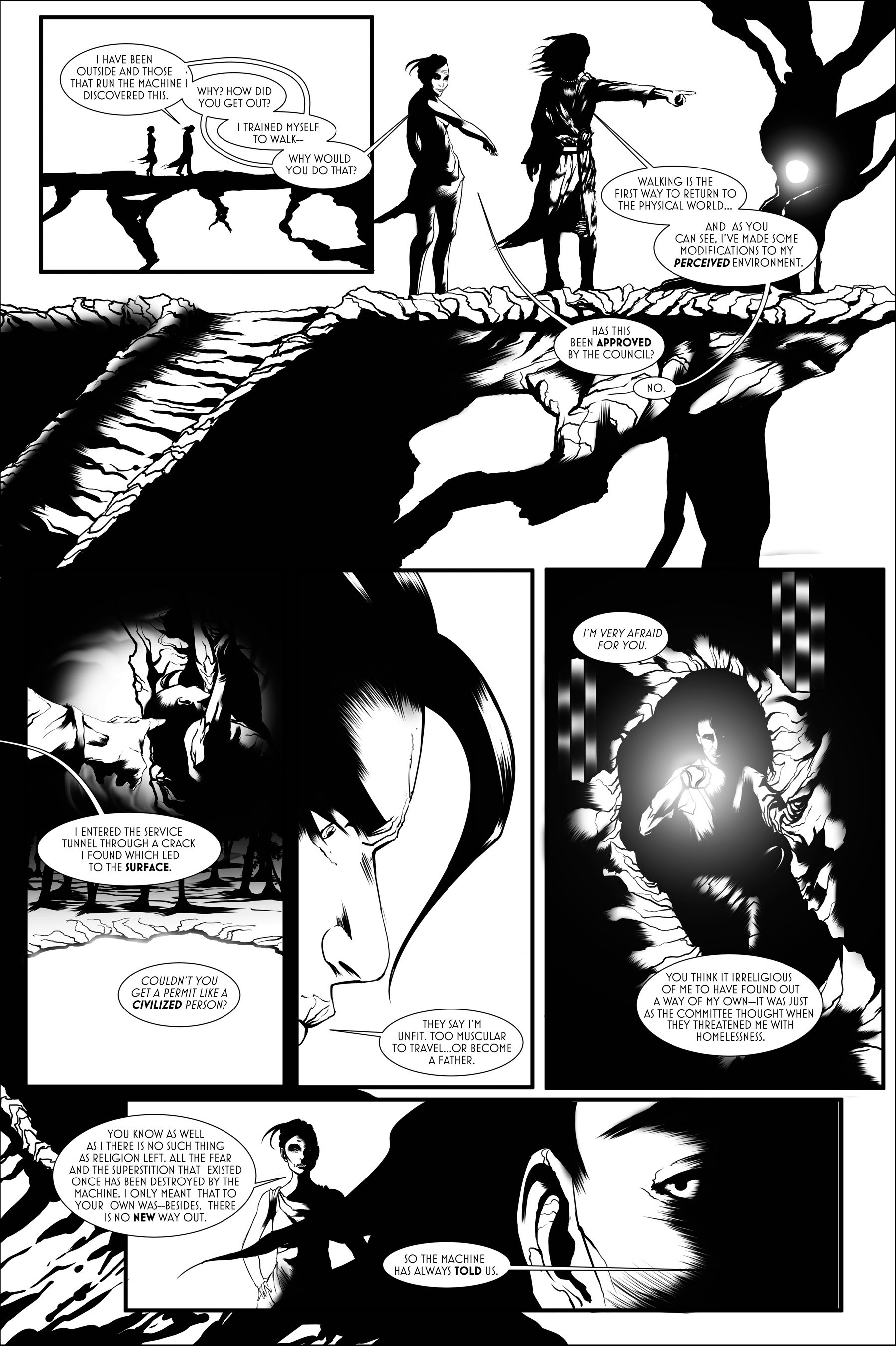 Read online The Machine Stops comic -  Issue # TPB - 34