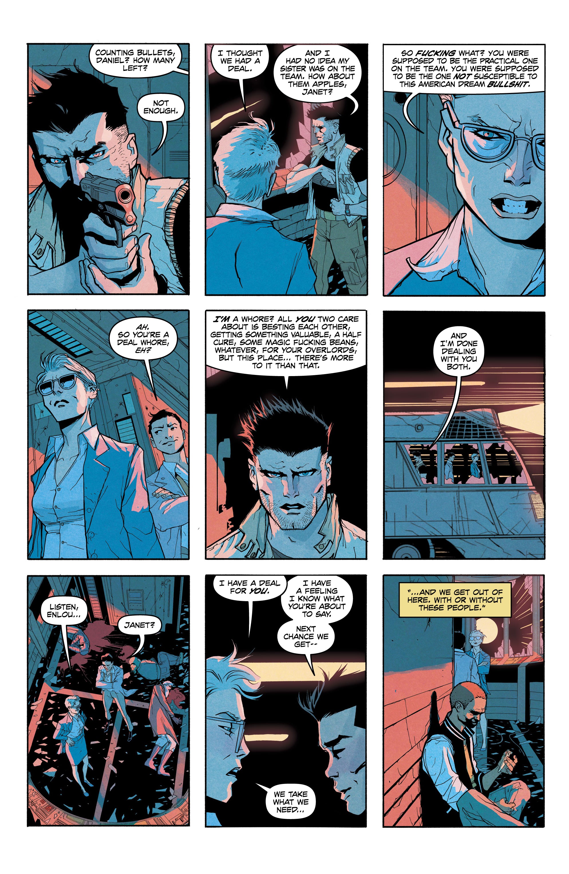 Read online Undiscovered Country comic -  Issue #7 - 12