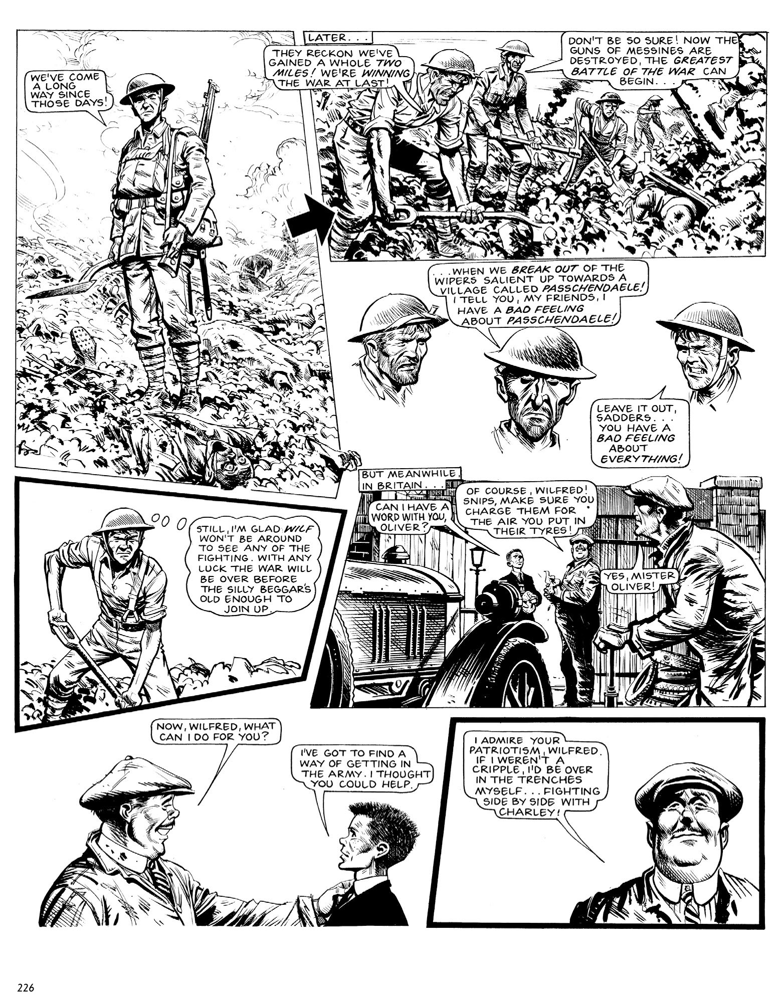 Read online Charley's War: The Definitive Collection comic -  Issue # TPB 2 - 226