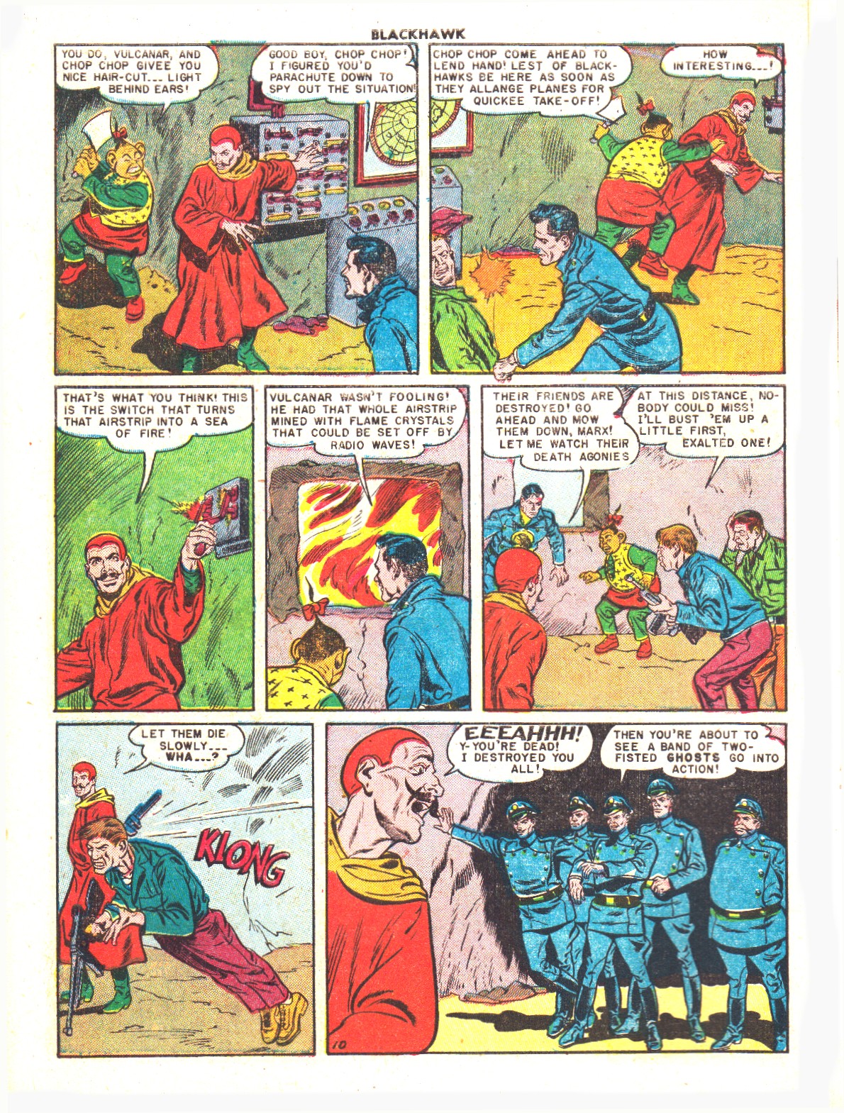 Read online Blackhawk (1957) comic -  Issue #38 - 12