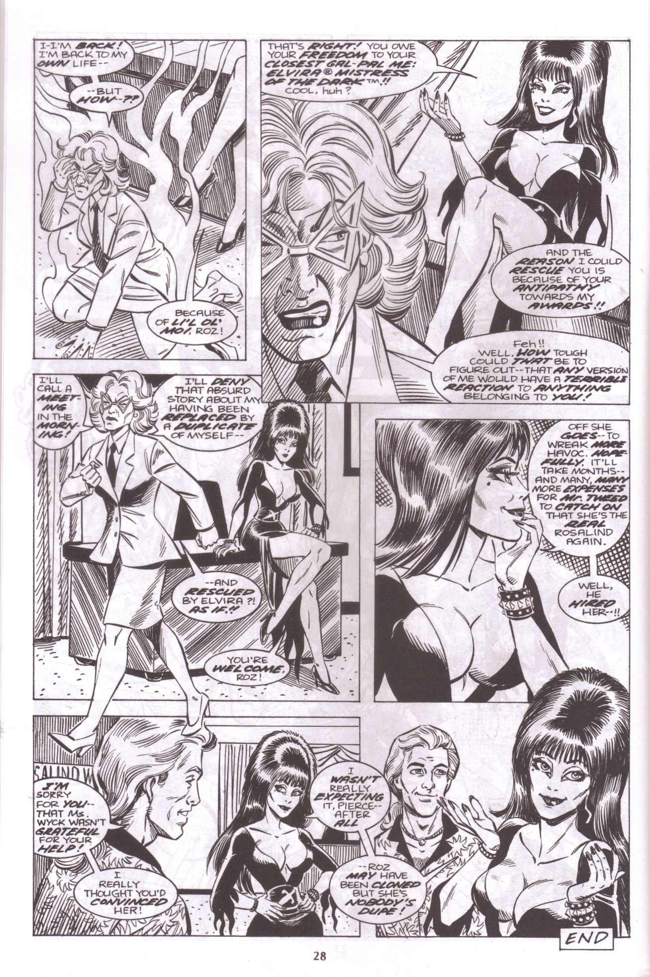 Read online Elvira, Mistress of the Dark comic -  Issue #37 - 28
