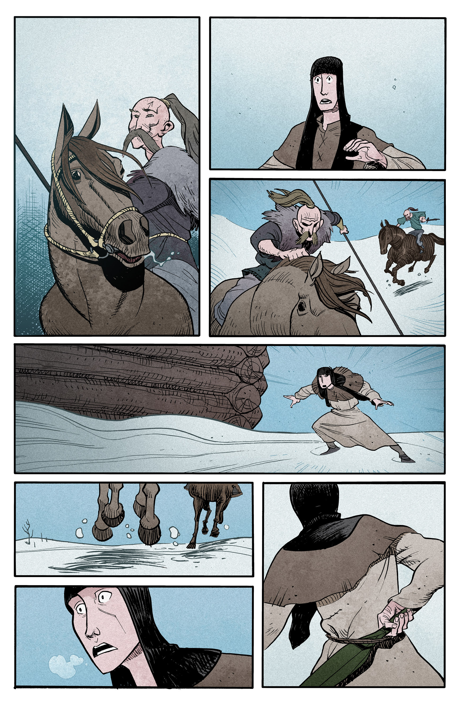 Read online Green Monk: Blood of the Martyrs comic -  Issue # TPB - 104