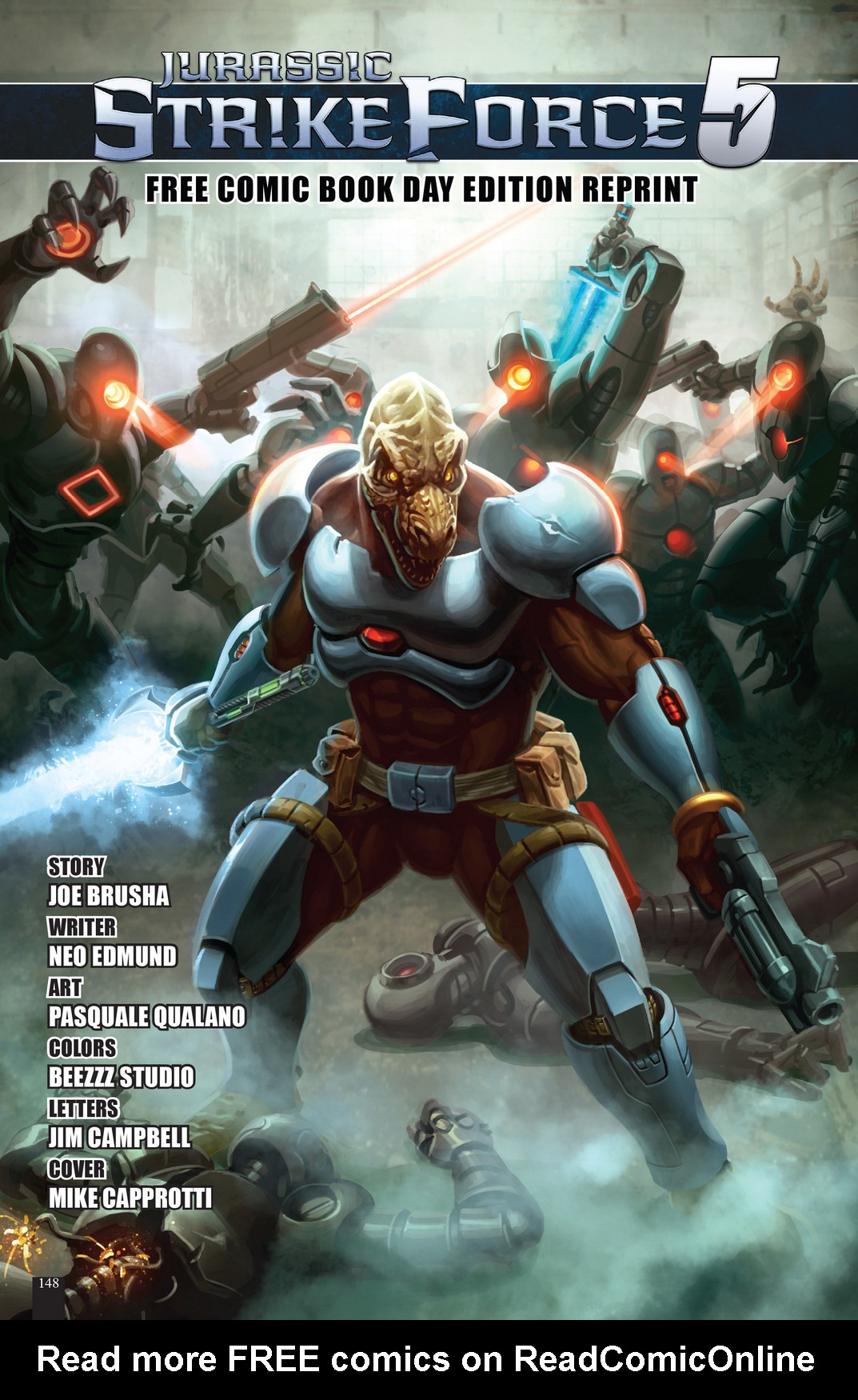 Read online Jurassic StrikeForce 5 comic -  Issue # _TPB - 150