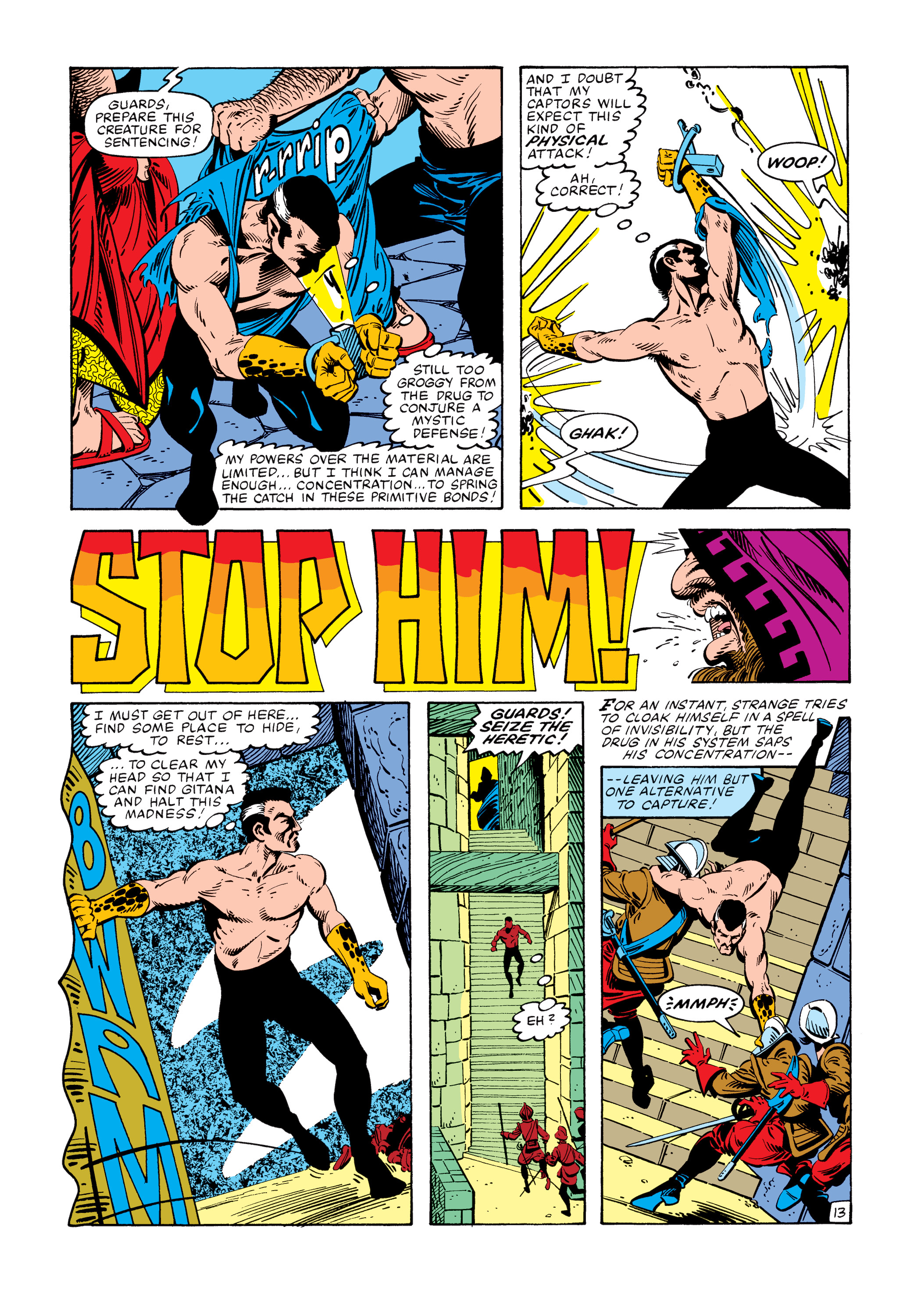 Read online Marvel Masterworks: Doctor Strange comic -  Issue # TPB 9 (Part 2) - 37