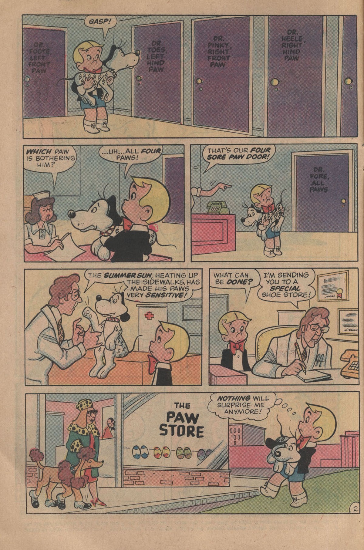 Read online Richie Rich & Dollar the Dog comic -  Issue #20 - 6