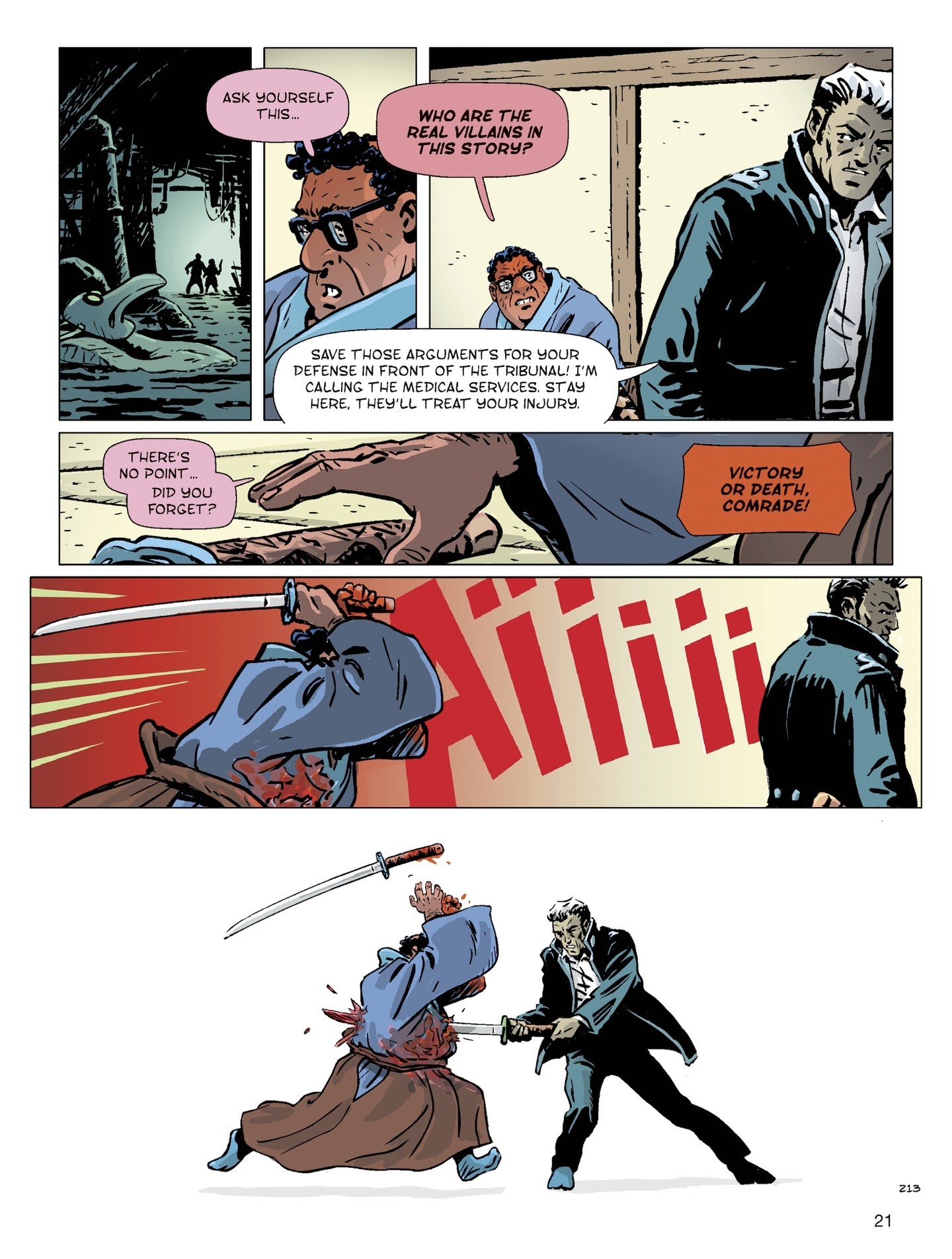 Read online Karma City comic -  Issue #9 - 22