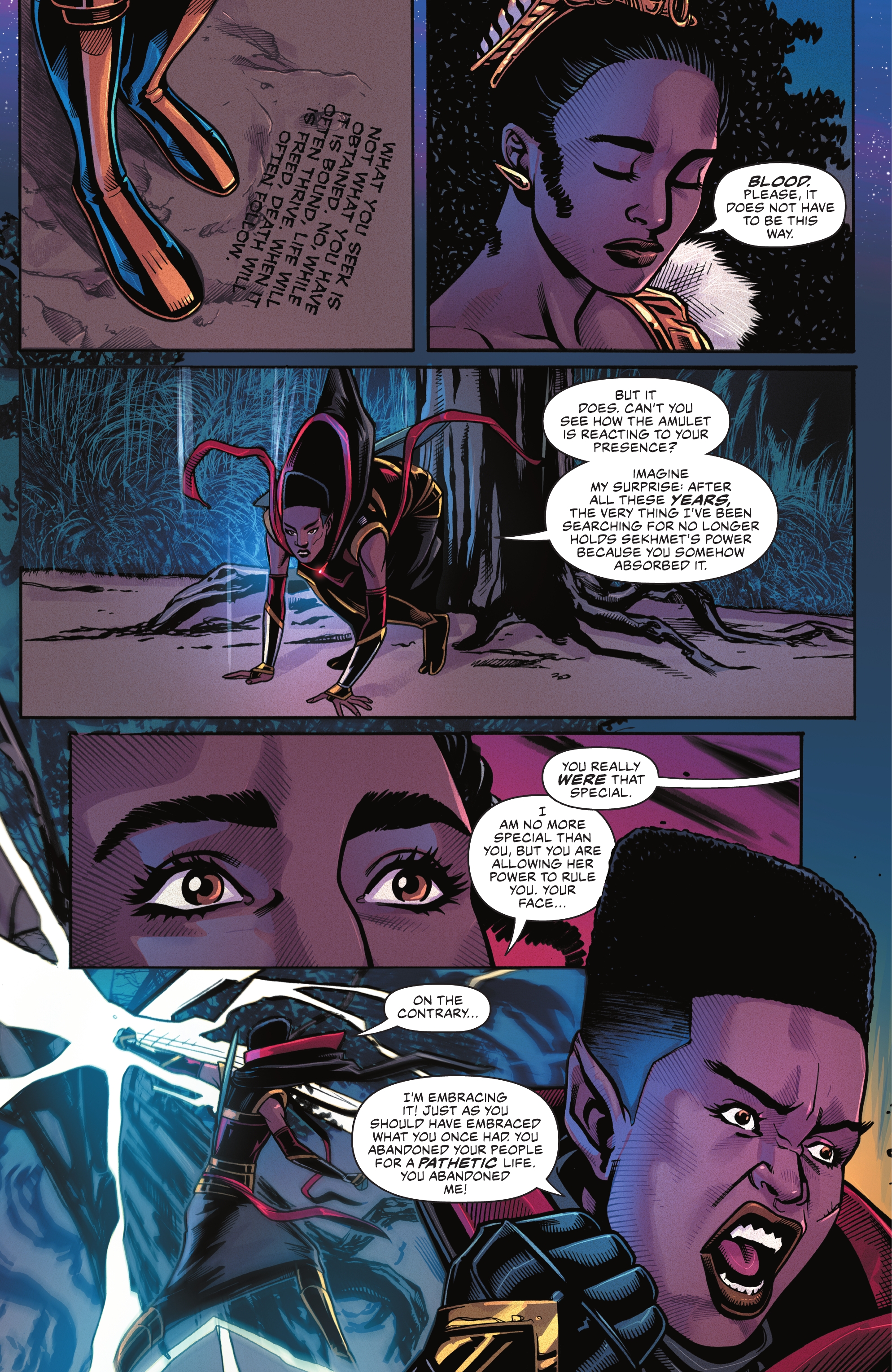 Read online Nubia: Queen of the Amazons comic -  Issue #4 - 16