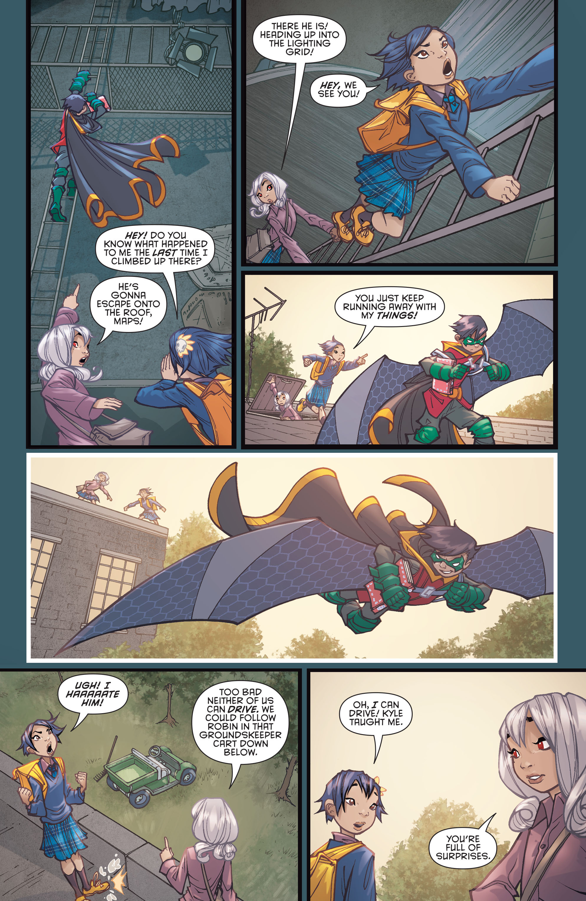 Read online Gotham Academy comic -  Issue #18 - 19