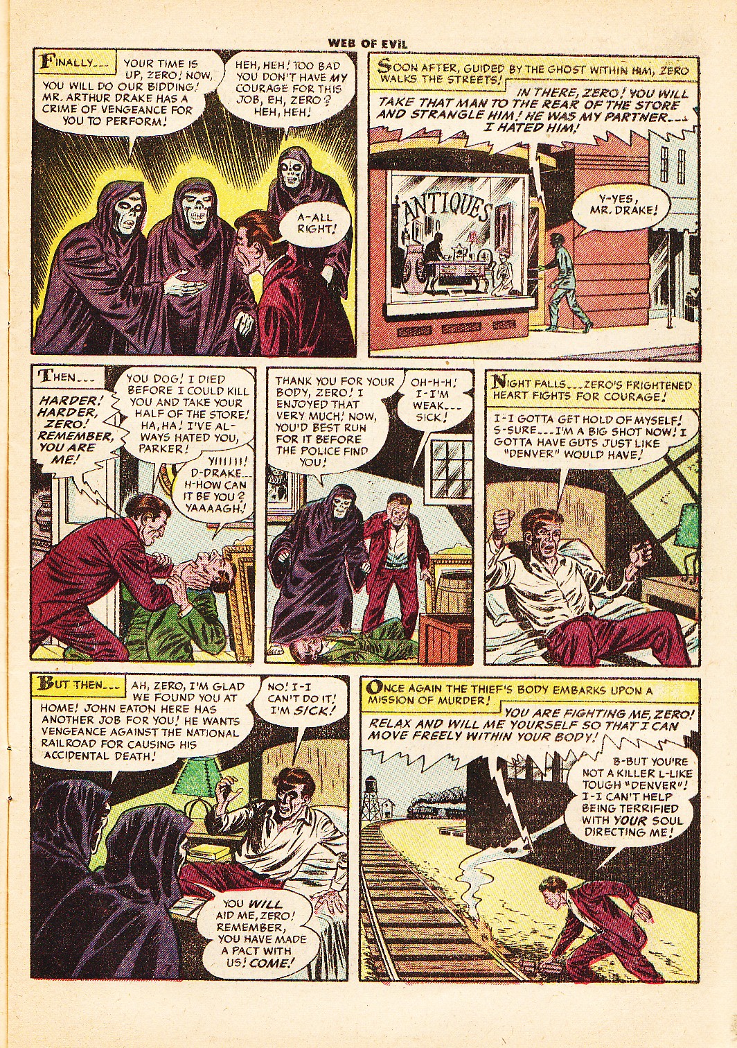 Read online Web of Evil comic -  Issue #18 - 9