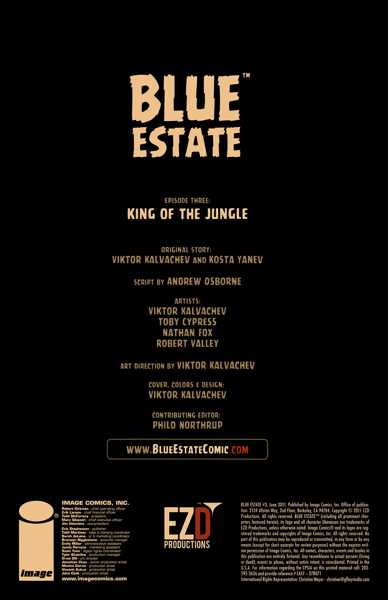 Read online Blue Estate comic -  Issue #3 - 2