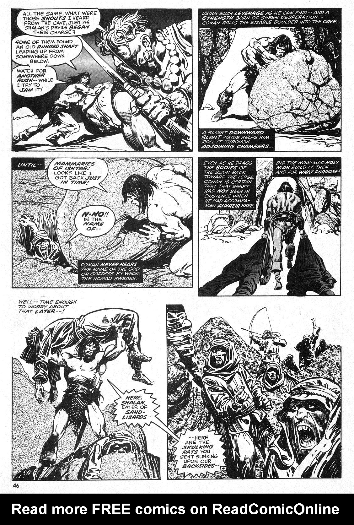 The Savage Sword Of Conan Issue #28 #29 - English 46
