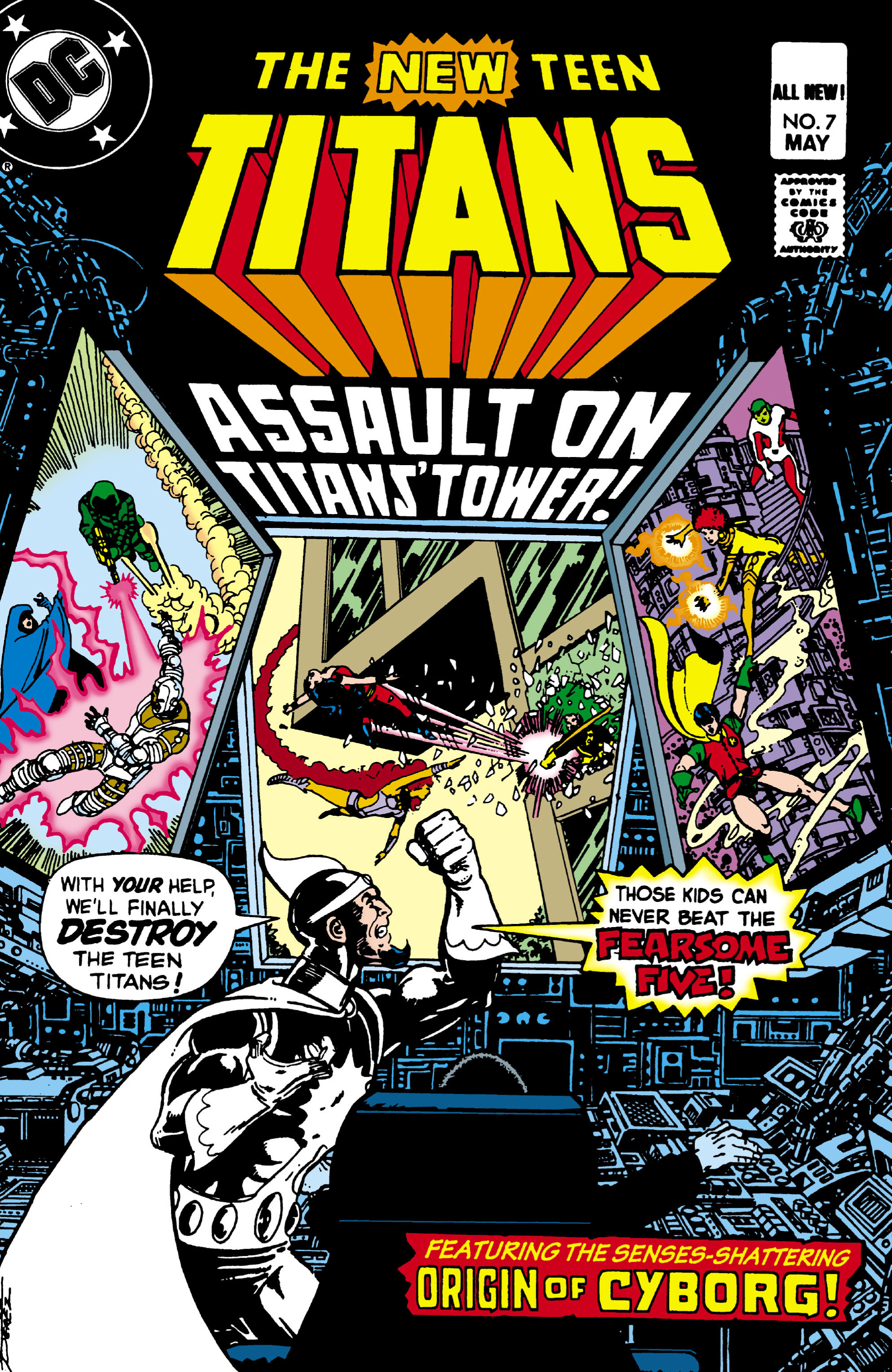 Read online The New Teen Titans (1980) comic -  Issue #7 - 1