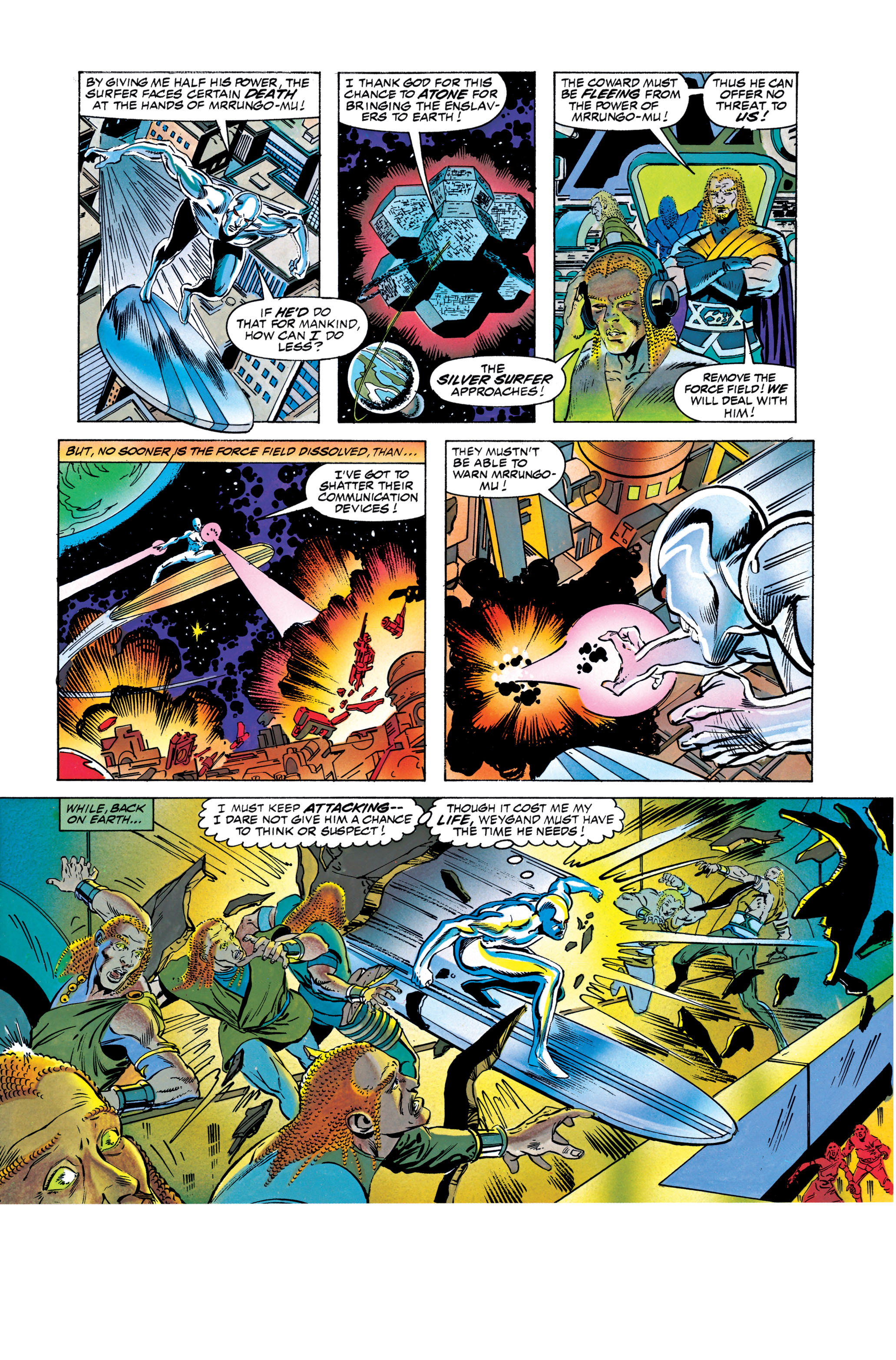 Read online Silver Surfer: Parable comic -  Issue # TPB - 116