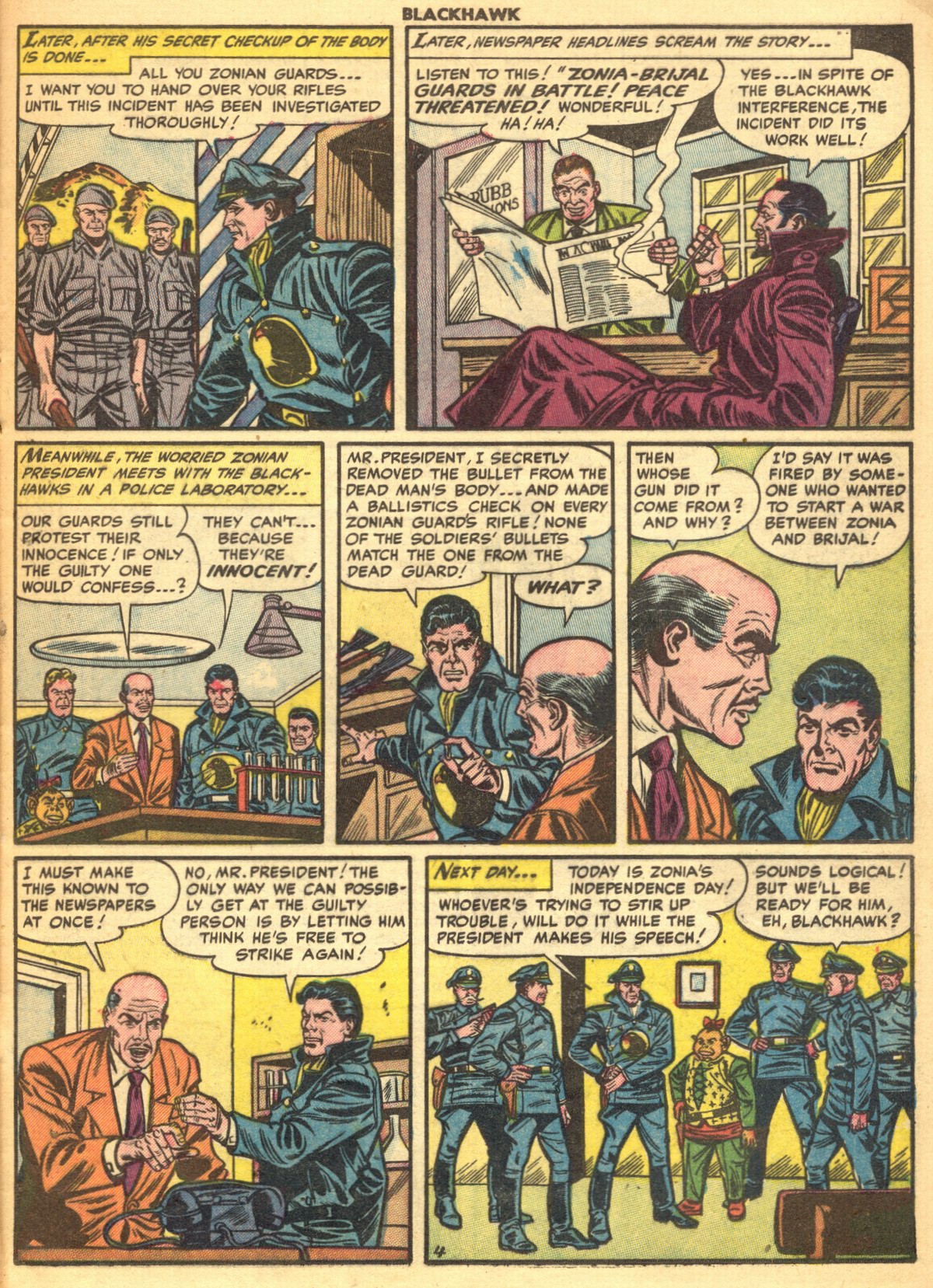 Read online Blackhawk (1957) comic -  Issue #76 - 21