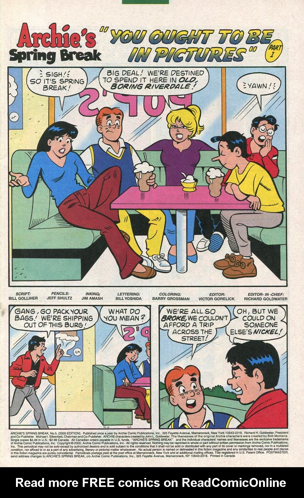 Read online Archie's Spring Break comic -  Issue #5 - 3