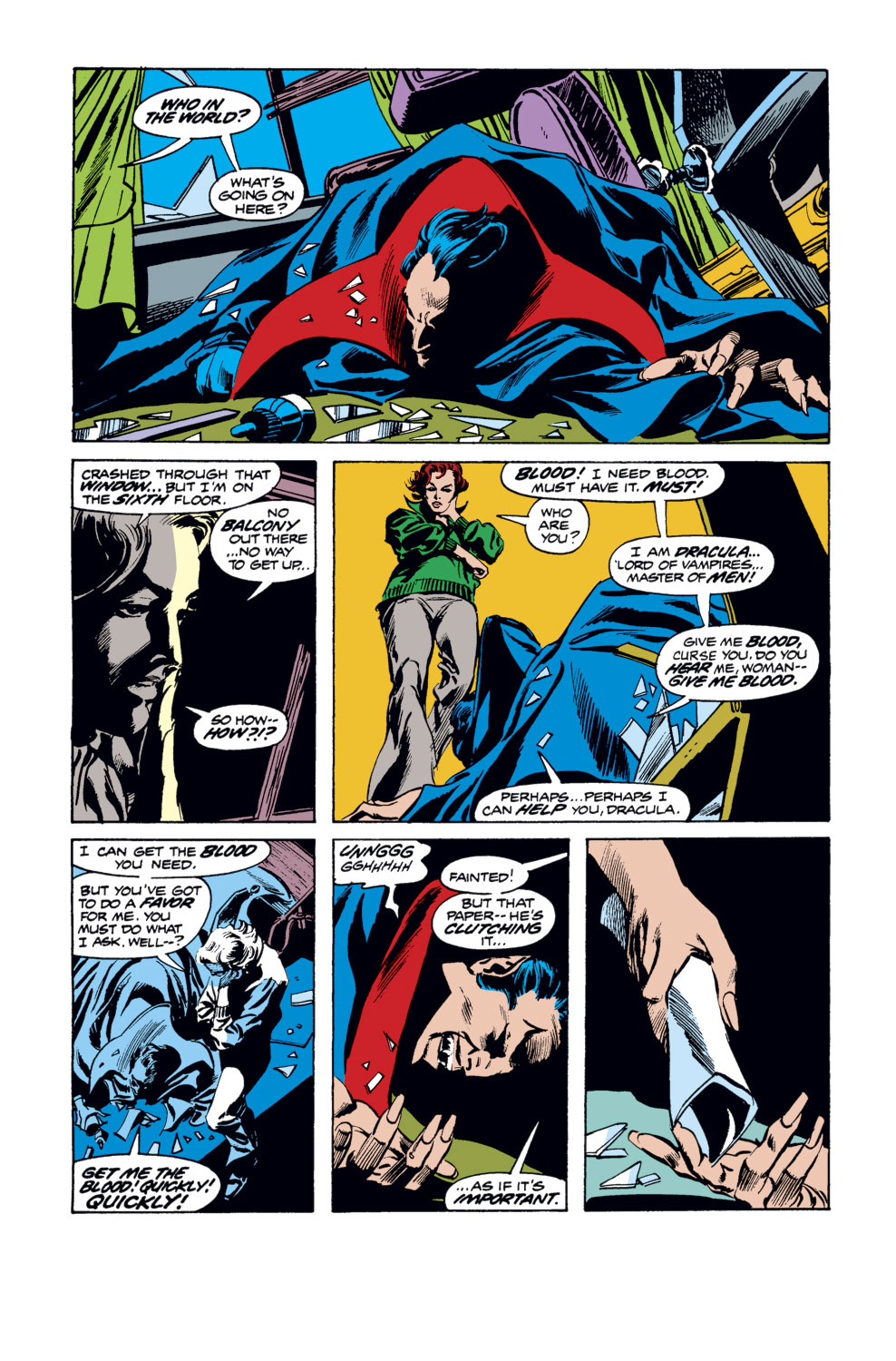 Read online Tomb of Dracula (1972) comic -  Issue #34 - 16