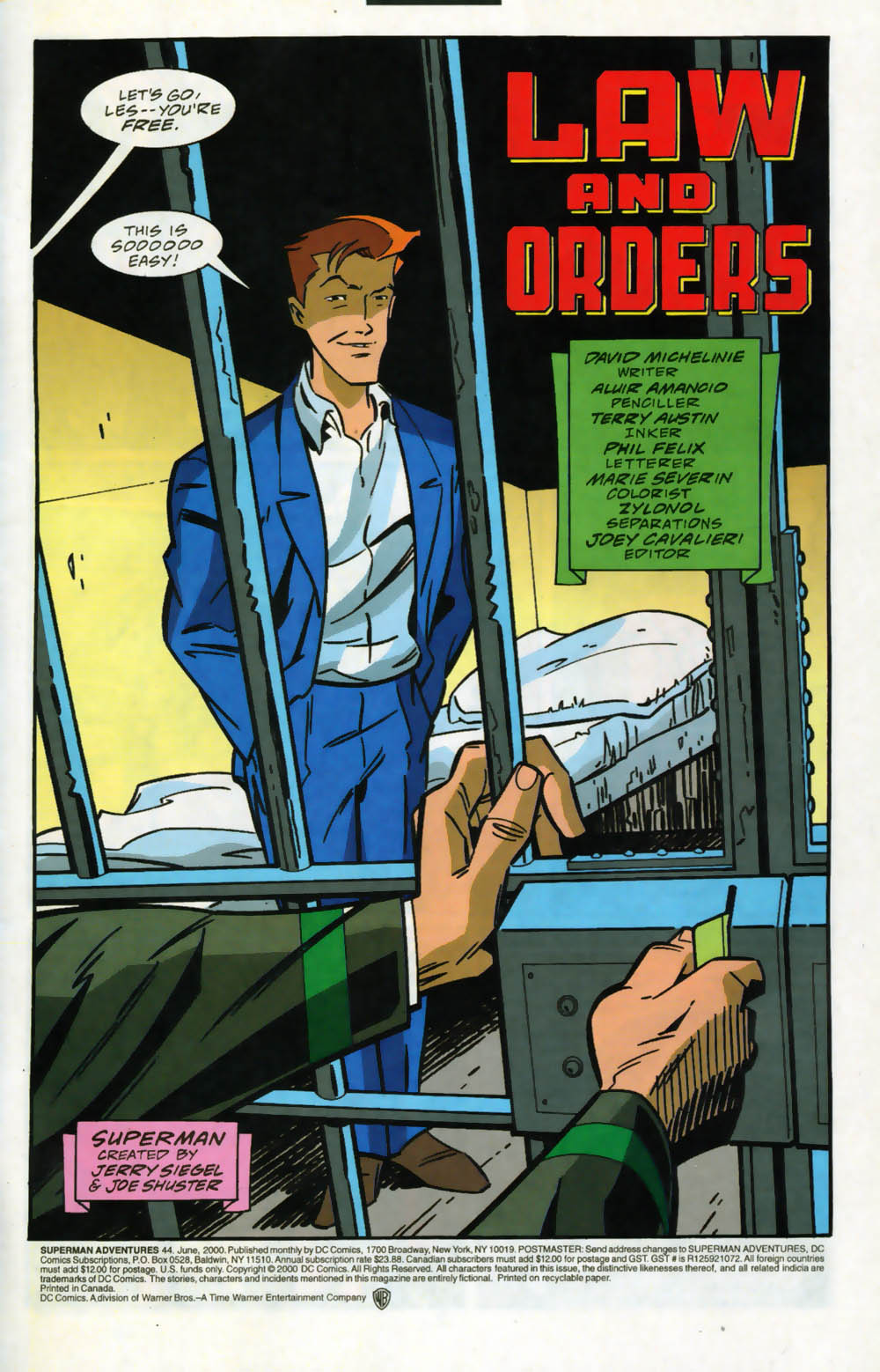 Read online Superman Adventures comic -  Issue #44 - 2