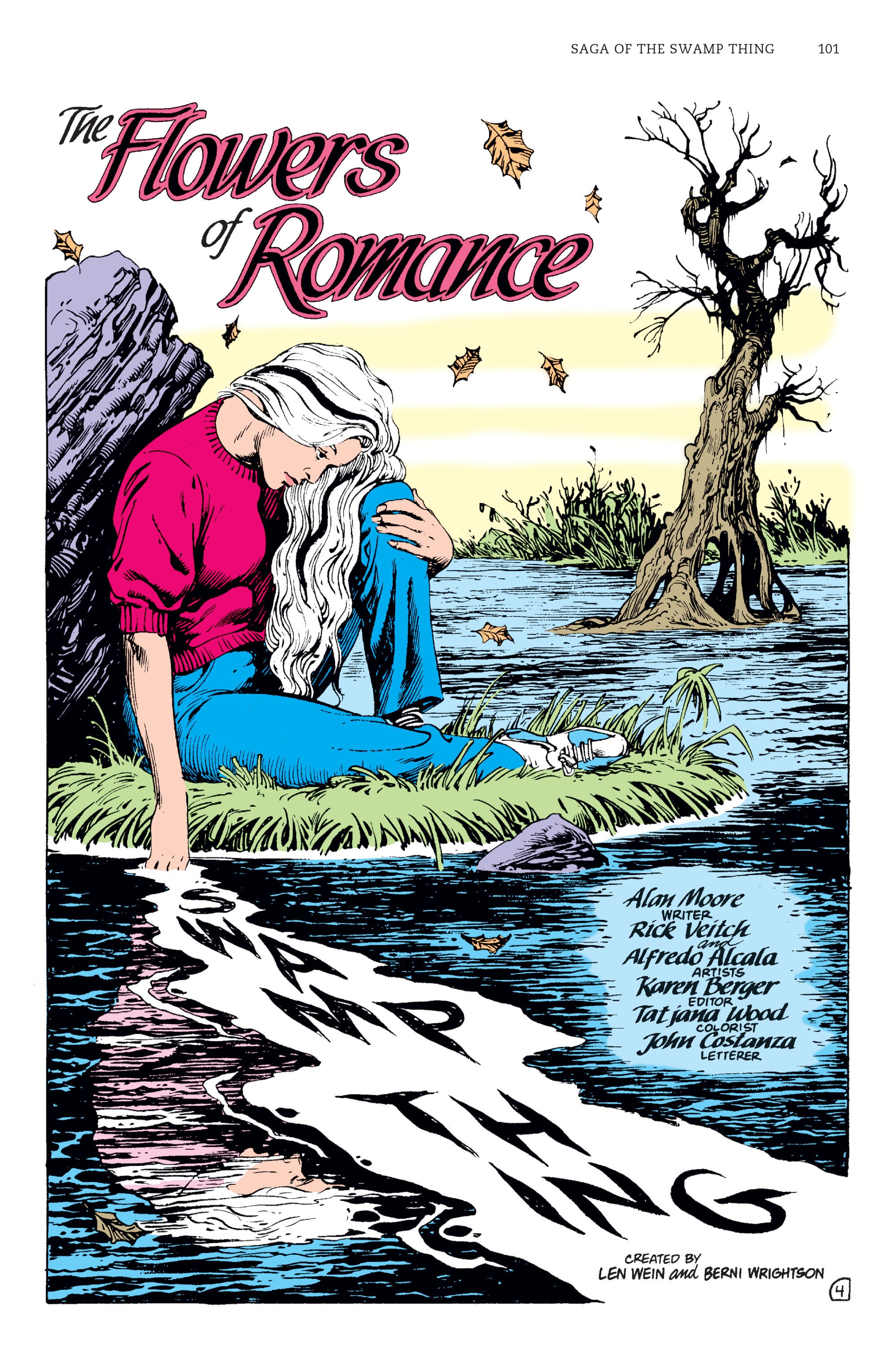 Read online Saga of the Swamp Thing comic -  Issue # TPB 5 (Part 1) - 97